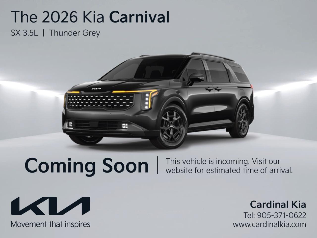 New 2026 Kia Carnival SX for sale in Niagara Falls, ON