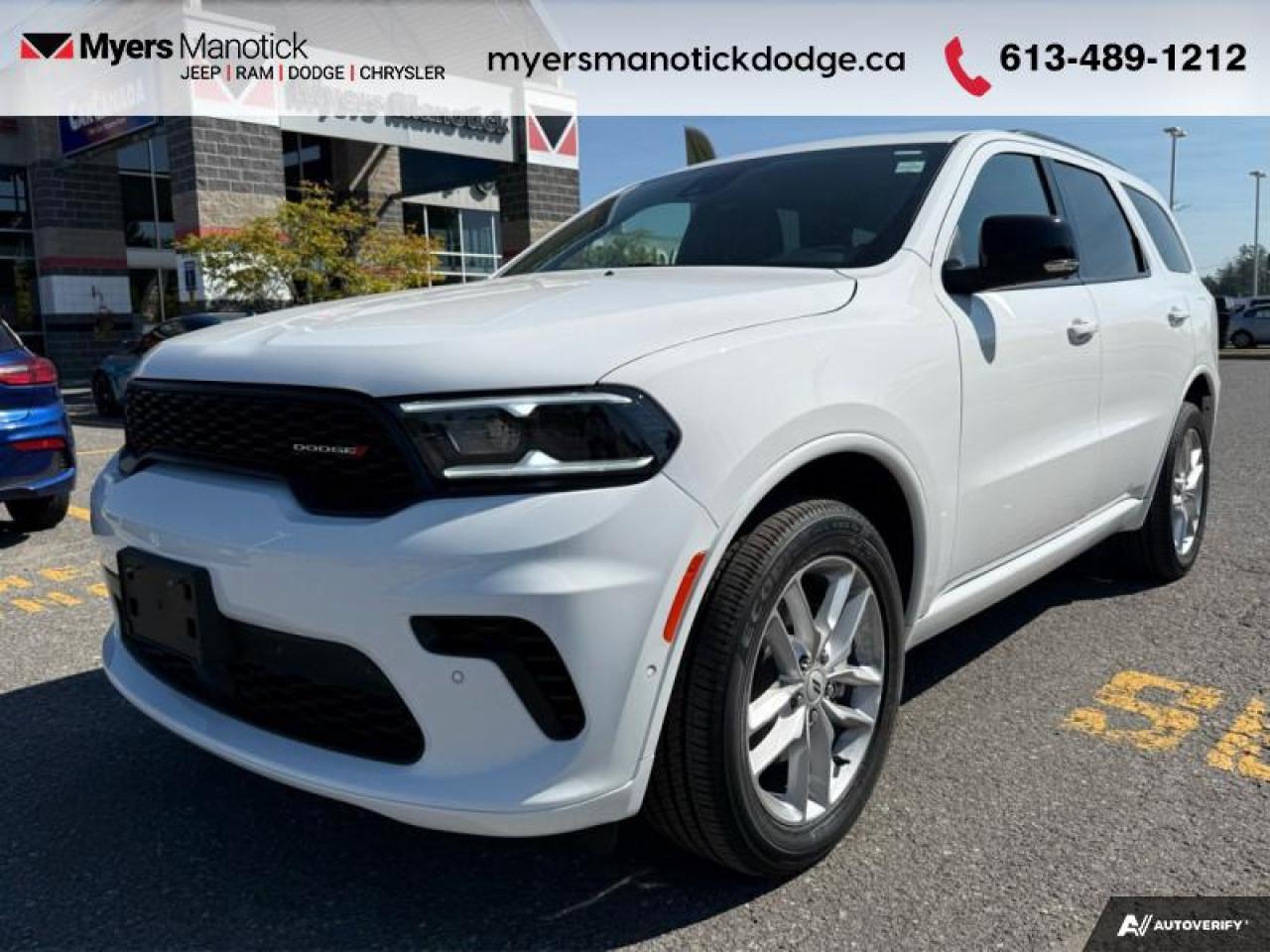 New 2025 Dodge Durango GT Plus  - Leather Seats for sale in Ottawa, ON