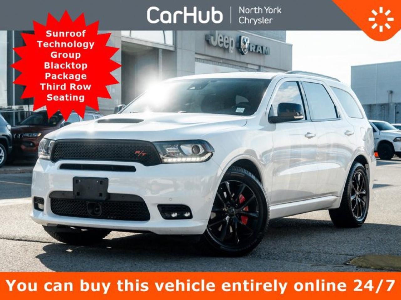Used 2018 Dodge Durango R/T AWD Sunroof Technology Group Blacktop Package Third Row Seating for sale in Thornhill, ON