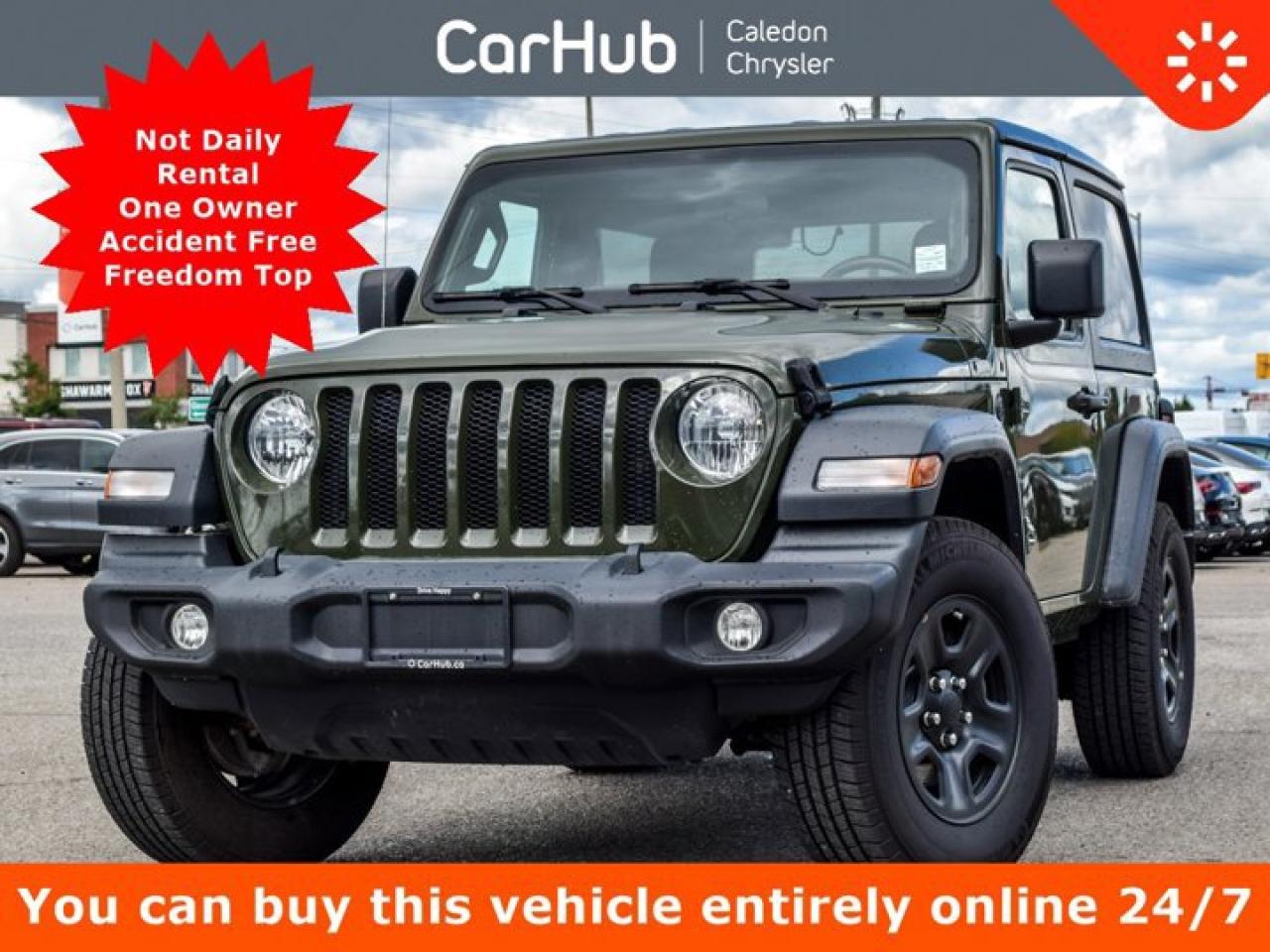Used 2022 Jeep Wrangler Sport Freedom Top Bluetooth Backup Camera for sale in Bolton, ON