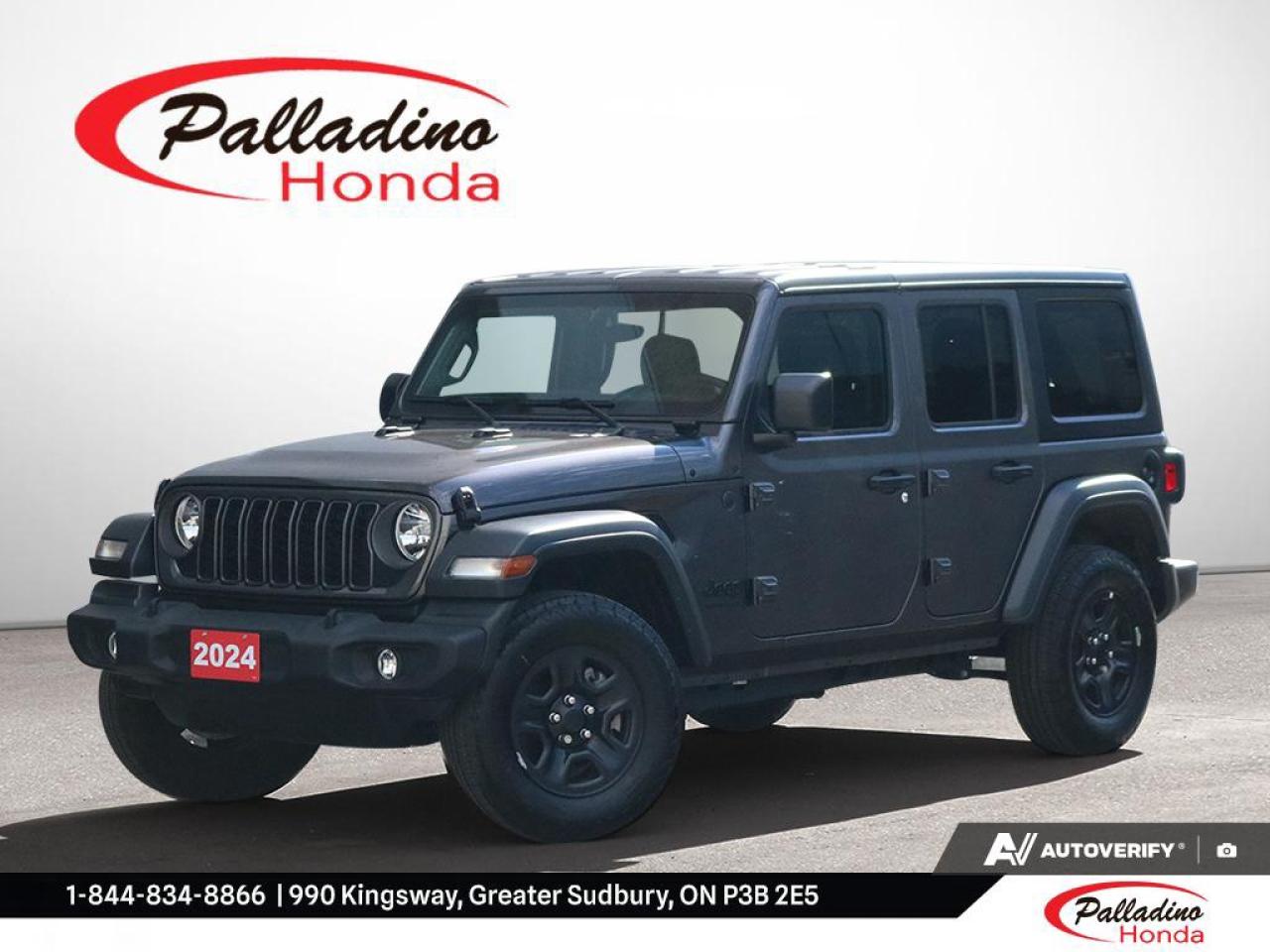 Used 2024 Jeep Wrangler SPORT for sale in Greater Sudbury, ON