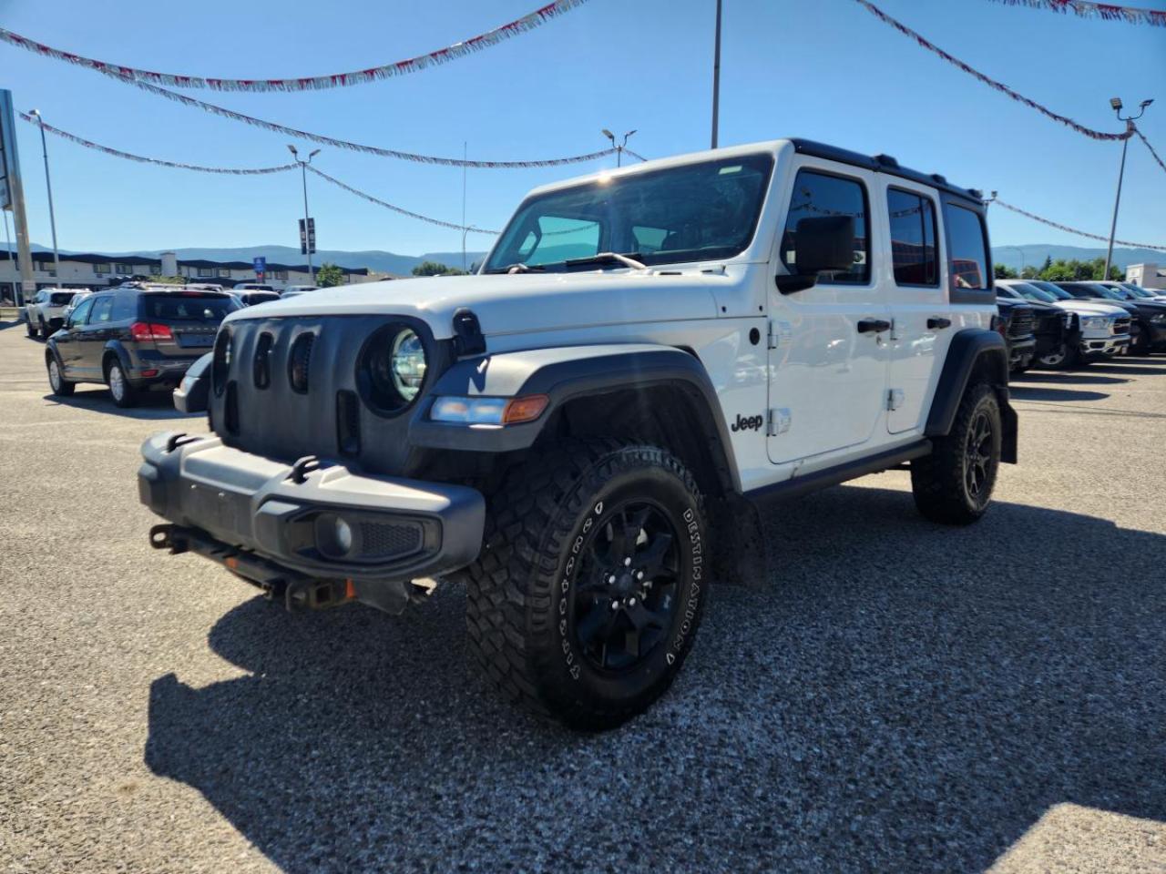 Used 2020 Jeep Wrangler Willys for sale in Kelowna, BC