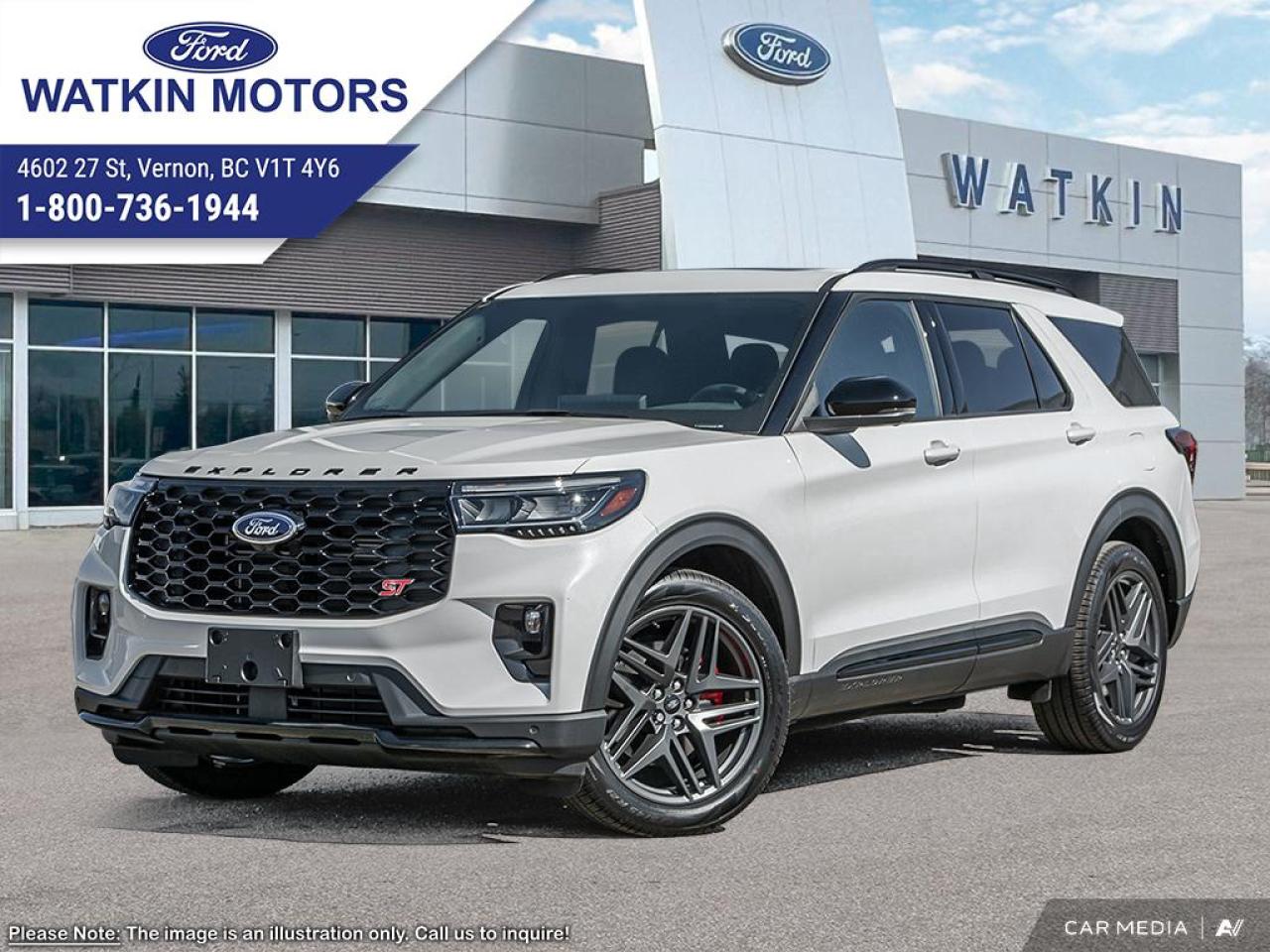 New 2025 Ford Explorer ST for sale in Vernon, BC
