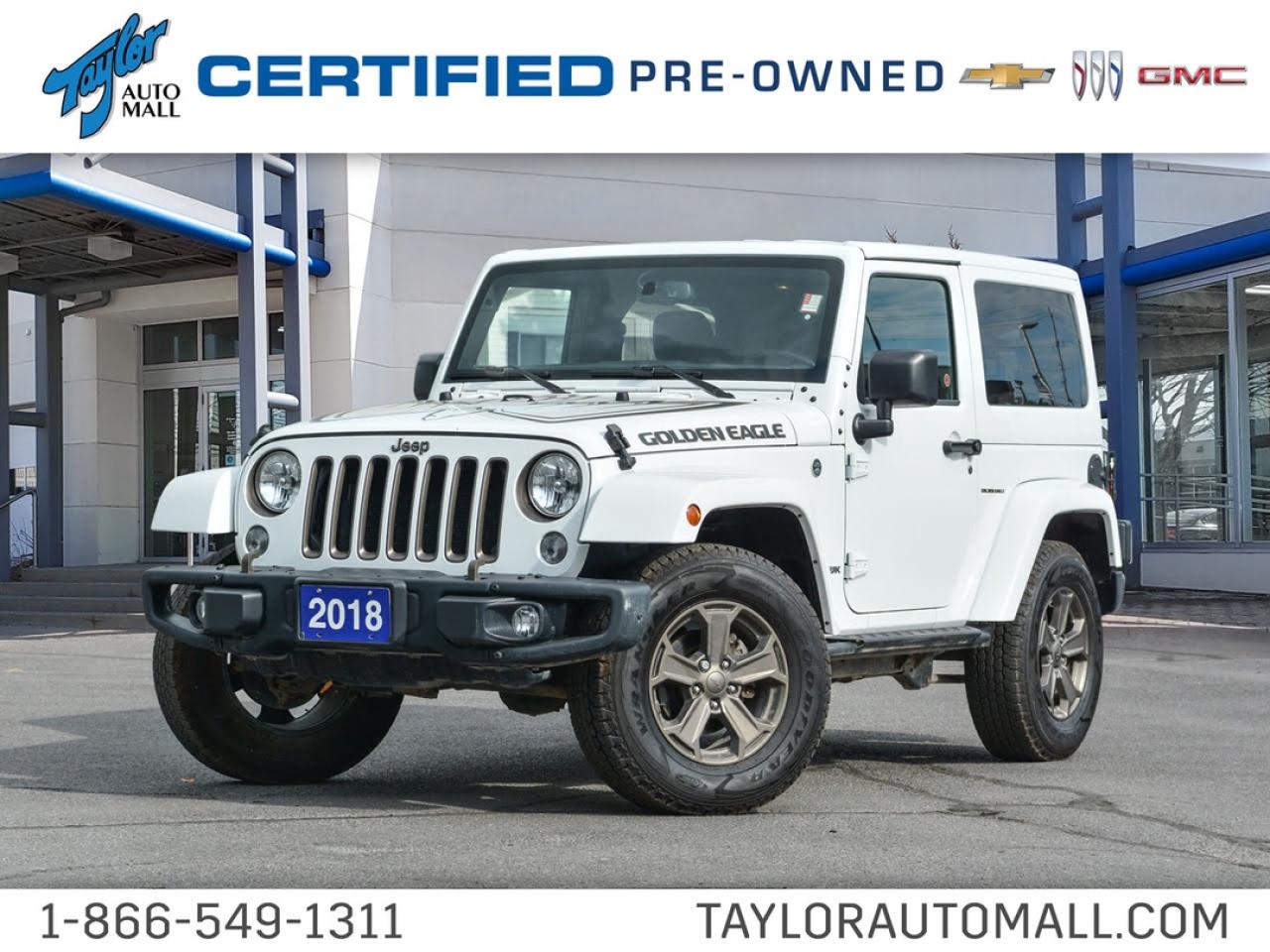 Used 2018 Jeep Wrangler JK Sport for sale in Kingston, ON