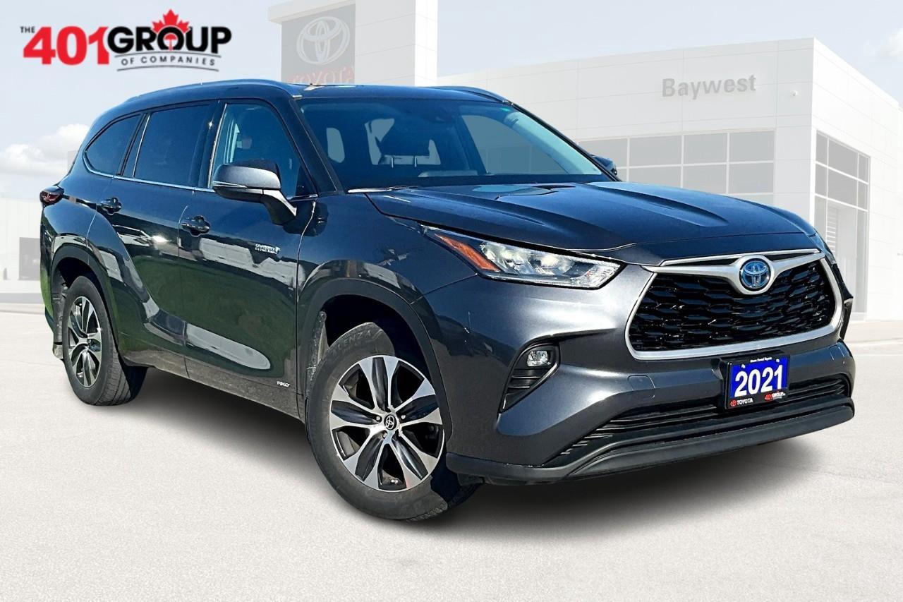Used 2021 Toyota Highlander HYBRID XLE for sale in Owen Sound, ON