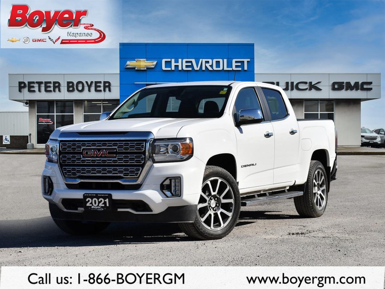 Used 2021 GMC Canyon Crew Cab Short Box 4-Wheel Drive Denali for sale in Napanee, ON