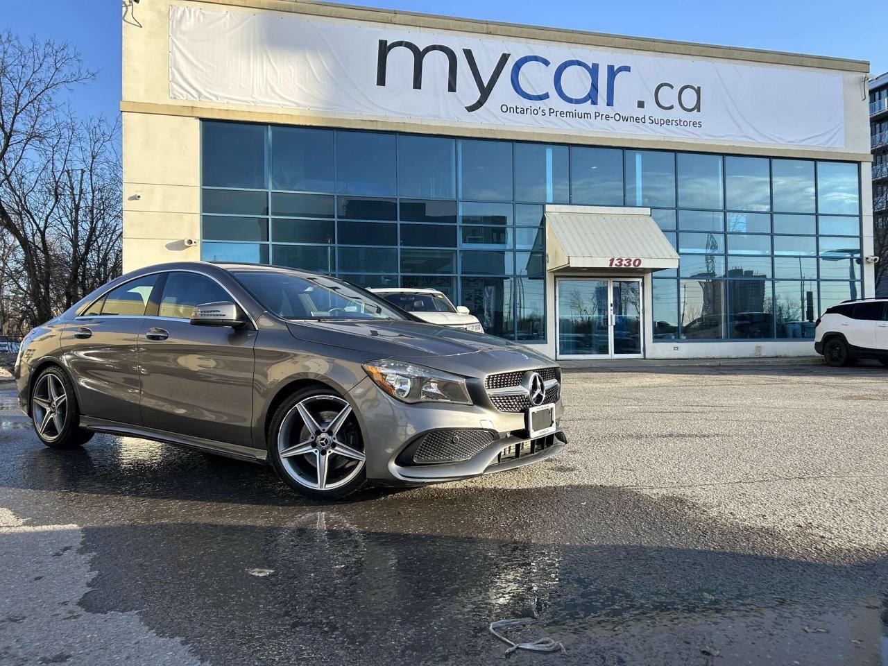 Used 2017 Mercedes-Benz CLA-Class 250 2L CLA 250!!!   HEATED SEATS. LEATHER. NAV. BACKUP CAM. BLUETOOTH. A/C. CRUISE. PWR GROUP. AFFORDABL for sale in Kingston, ON