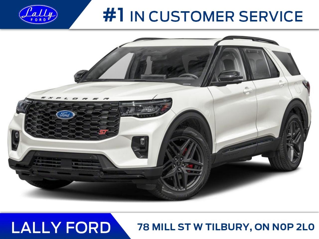 New 2025 Ford Explorer ST for sale in Tilbury, ON