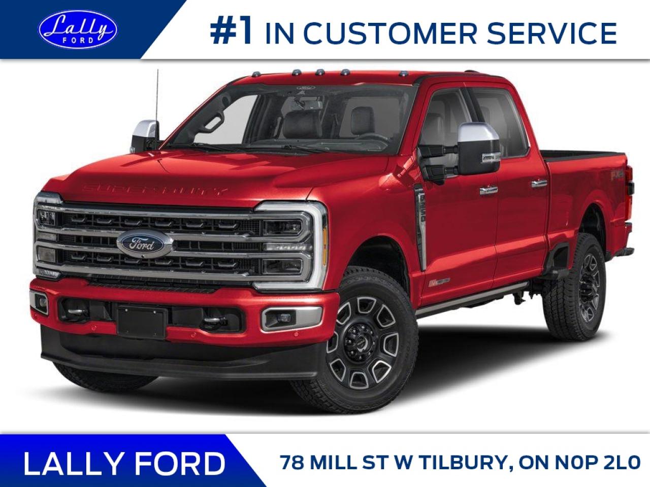 New 2026 Ford F-250 Platinum for sale in Tilbury, ON