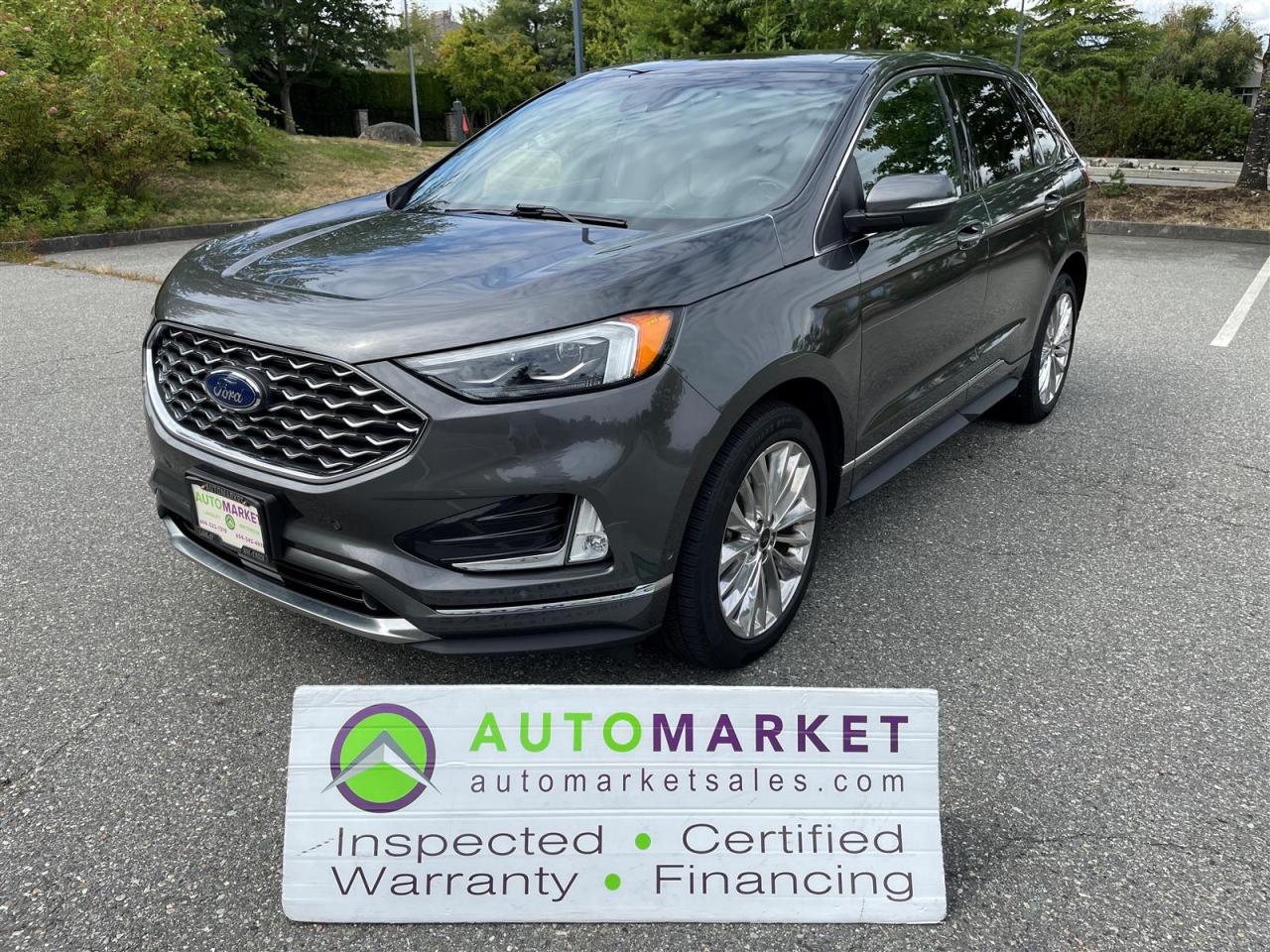Used 2020 Ford Edge TITANIUM, AWD, LOADED, FINANCING, WARRANTY, INSPECTED for sale in Surrey, BC