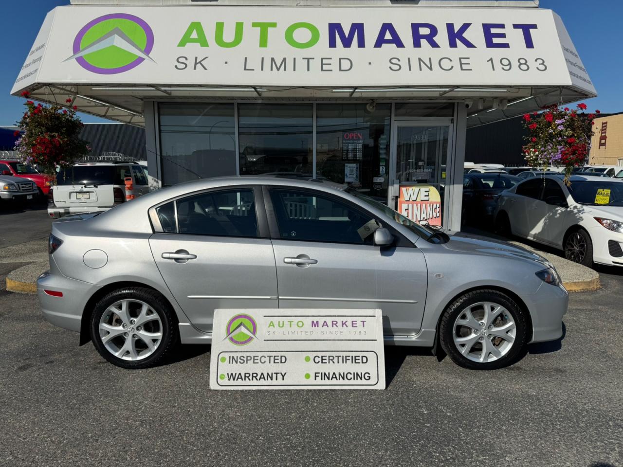Used 2007 Mazda MAZDA3 GT GRAND TOURING 4-DR INSPECTED & A WARRANTY TOO! for sale in Langley, BC