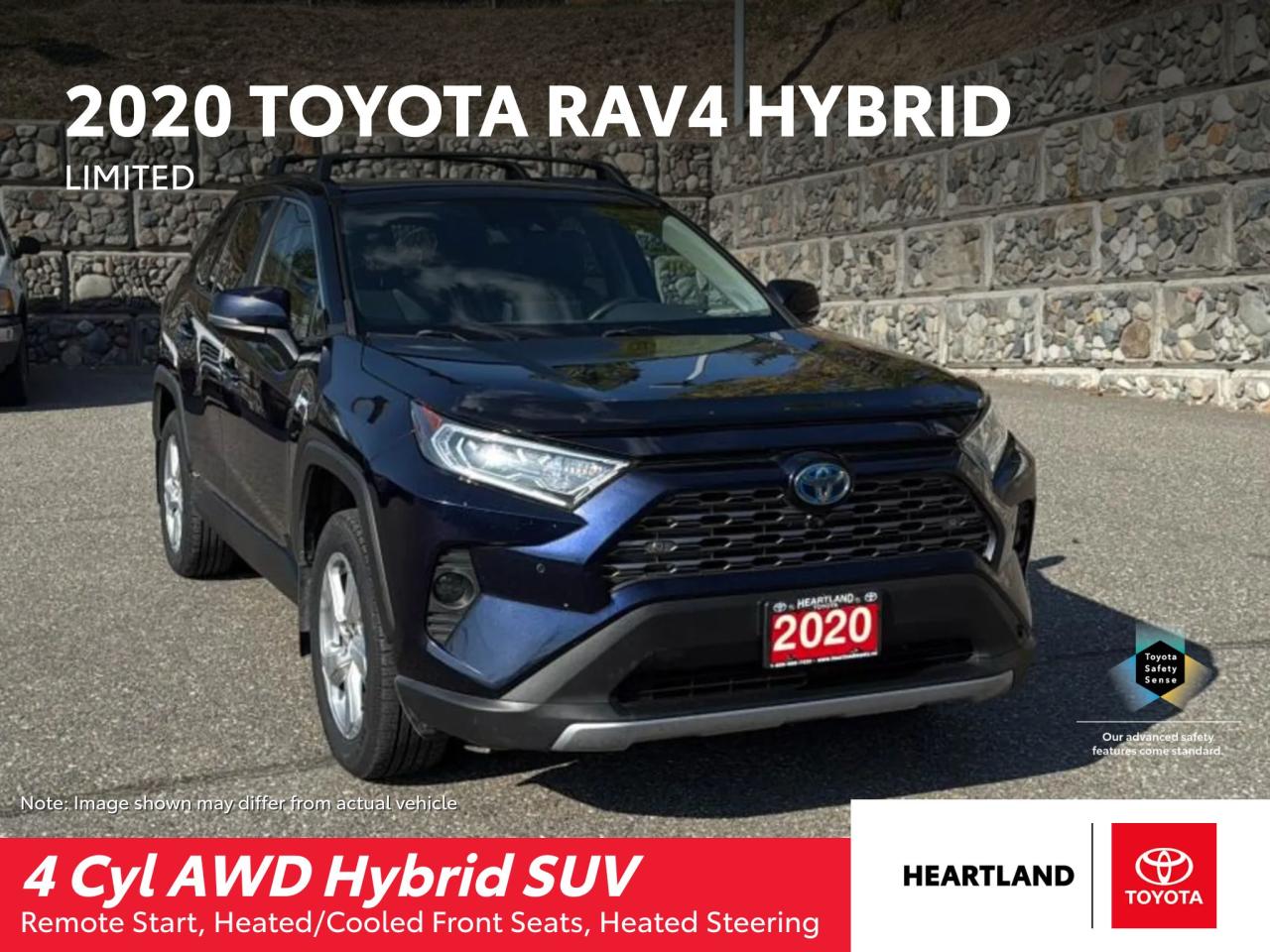 Used 2020 Toyota RAV4 Limited HYBRID for sale in Williams Lake, BC