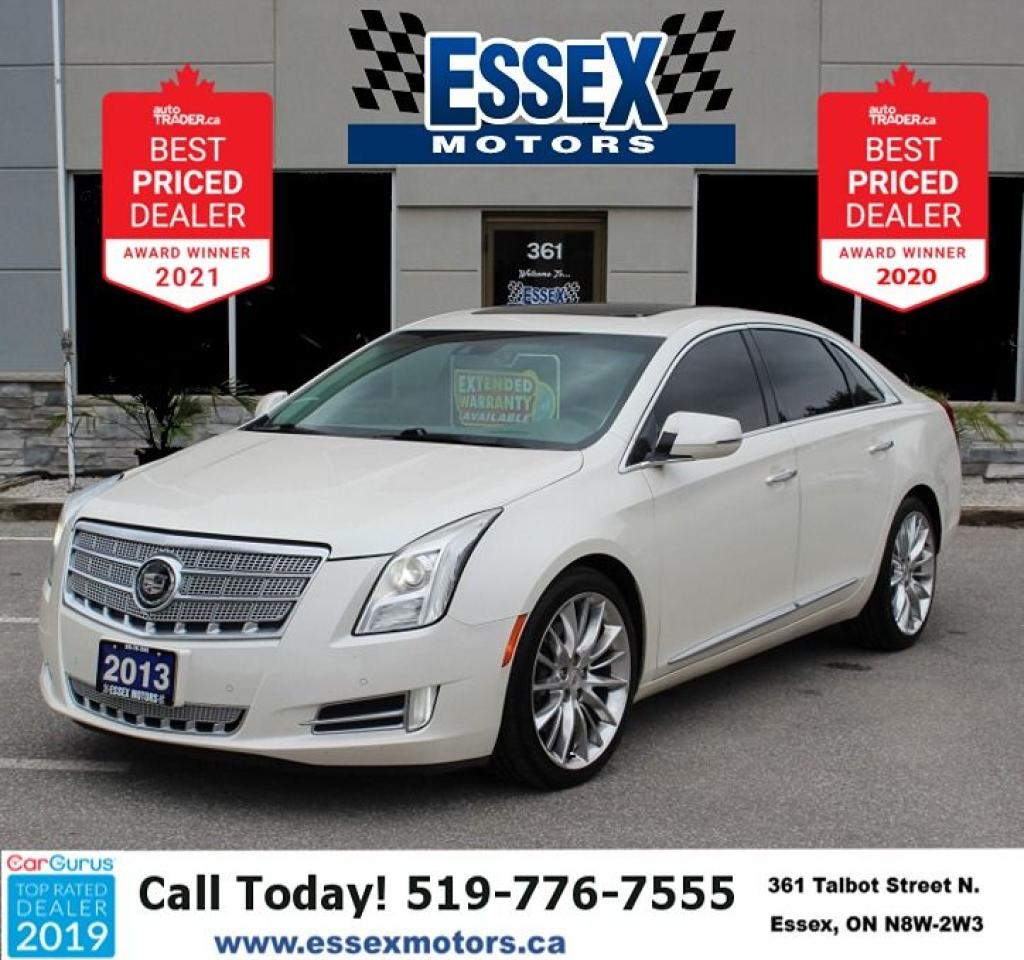 Used 2013 Cadillac XTS Platinum*Low Ks*AWD*Heated Leather*Moon Roof*BT for sale in Essex, ON