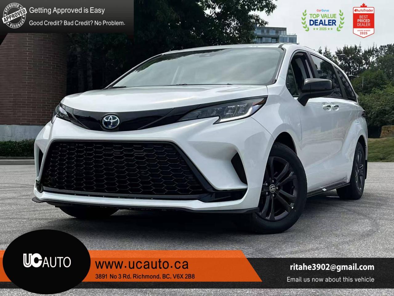 Used 2025 Toyota Sienna XSE AWD/ BRAND NEW for sale in Richmond, BC