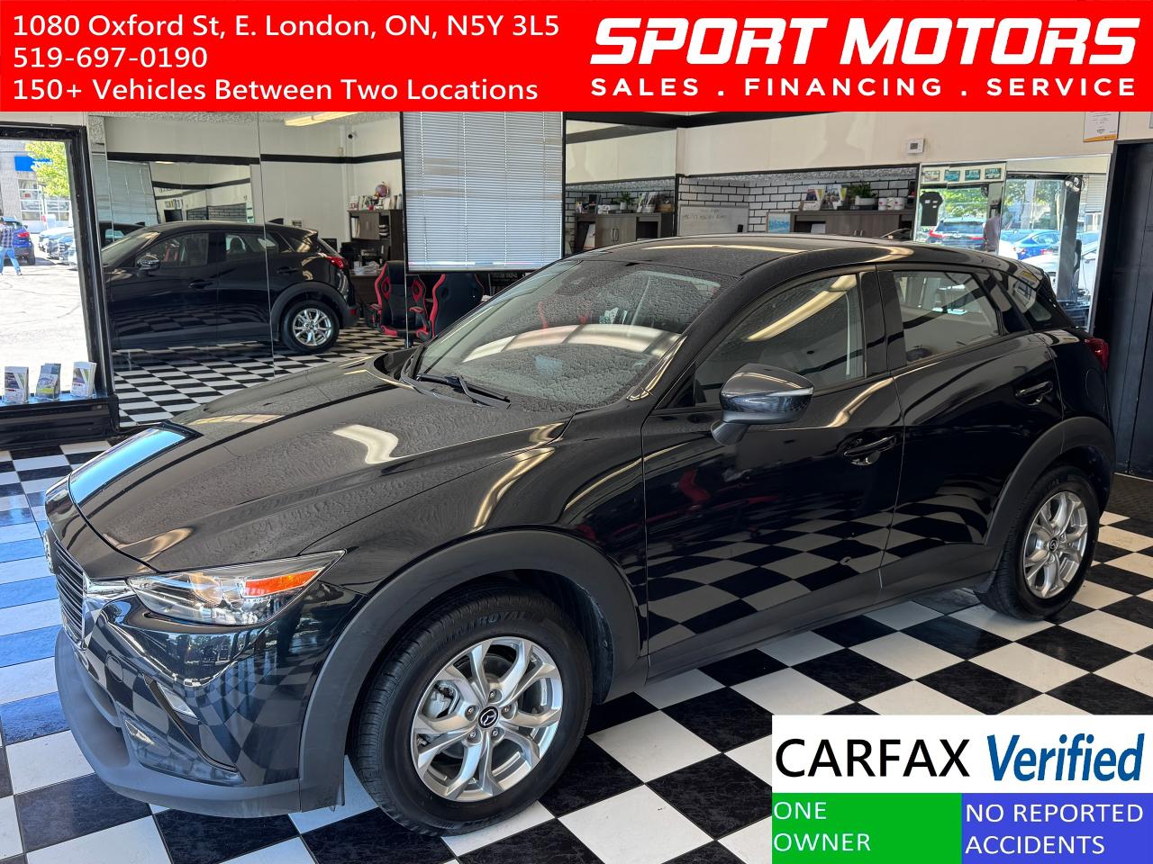 Used 2020 Mazda CX-3 GS+New Brakes+ApplePlay+Camera+CLEAN CARFAX for sale in London, ON