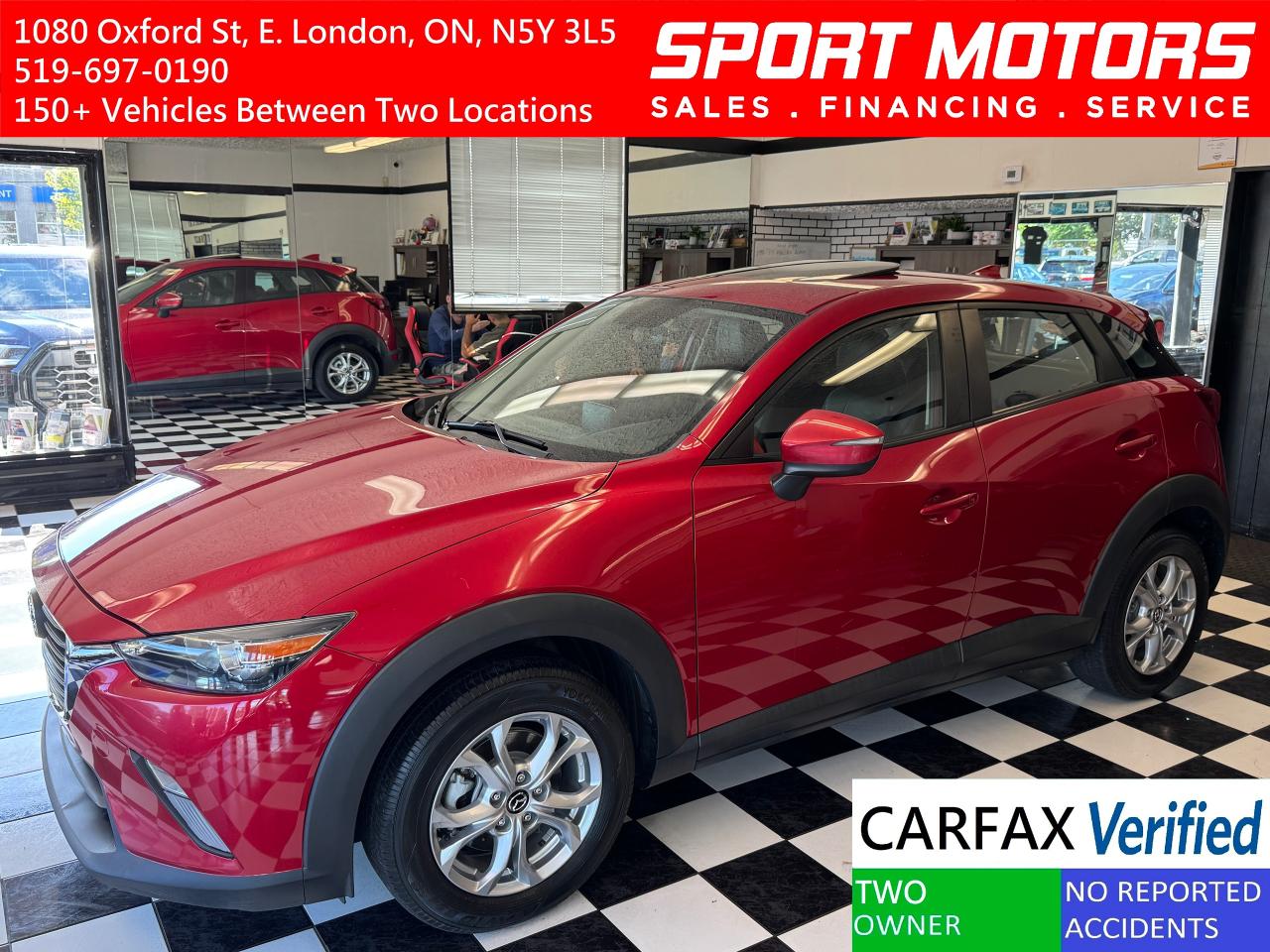 Used 2016 Mazda CX-3 GS AWD+Camera+Remote Start+CLEAN CARFAX for sale in London, ON