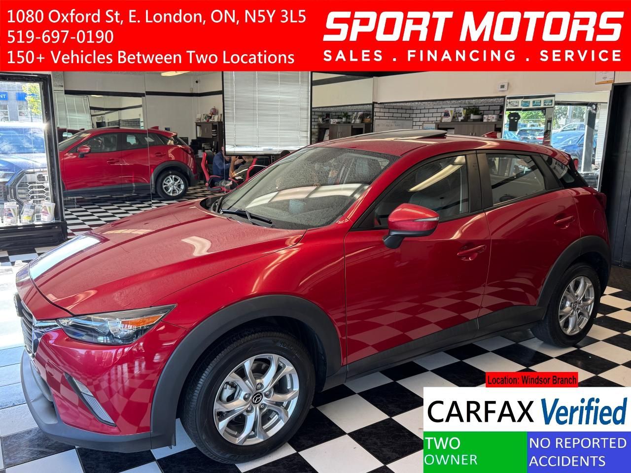 2016 Mazda CX-3 GS AWD+Camera+Remote Start+CLEAN CARFAX
