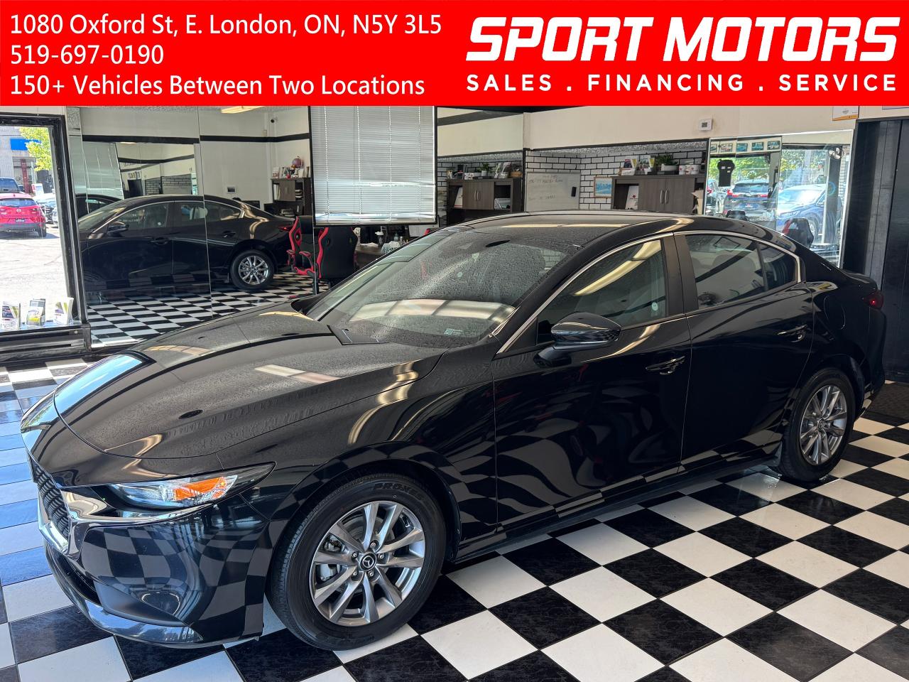 Used 2022 Mazda MAZDA3 GS+Adaptive Cruise+LKA+New Brakes+CLEAN CARFAX for sale in London, ON