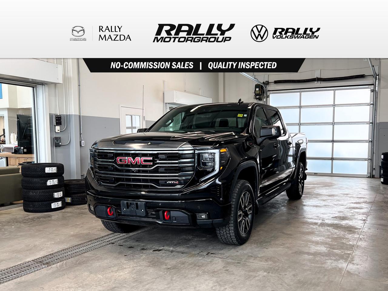 4x4! Leather Heated seats Heated wheel, AT4 Package, Cooled seats and so much more!