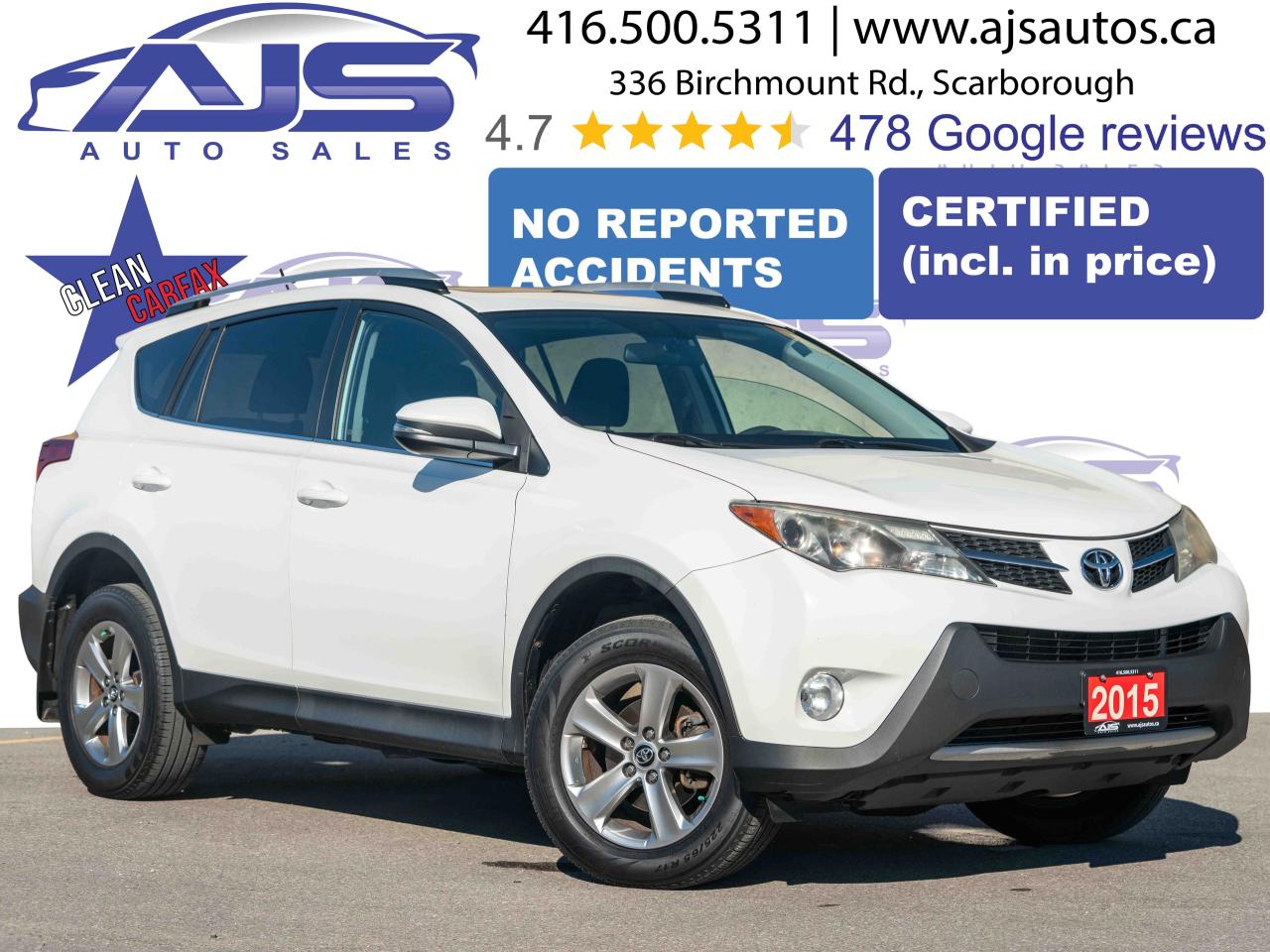 Used 2015 Toyota RAV4 XLE for sale in Toronto, ON