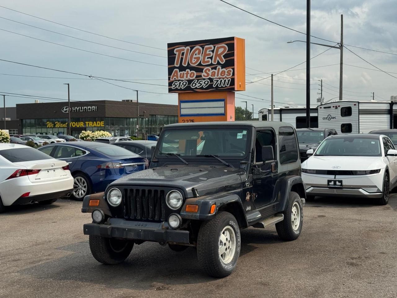 Used 2002 Jeep TJ AS IS. DOES NOT RUN, PROJECT, Sahara for sale in London, ON