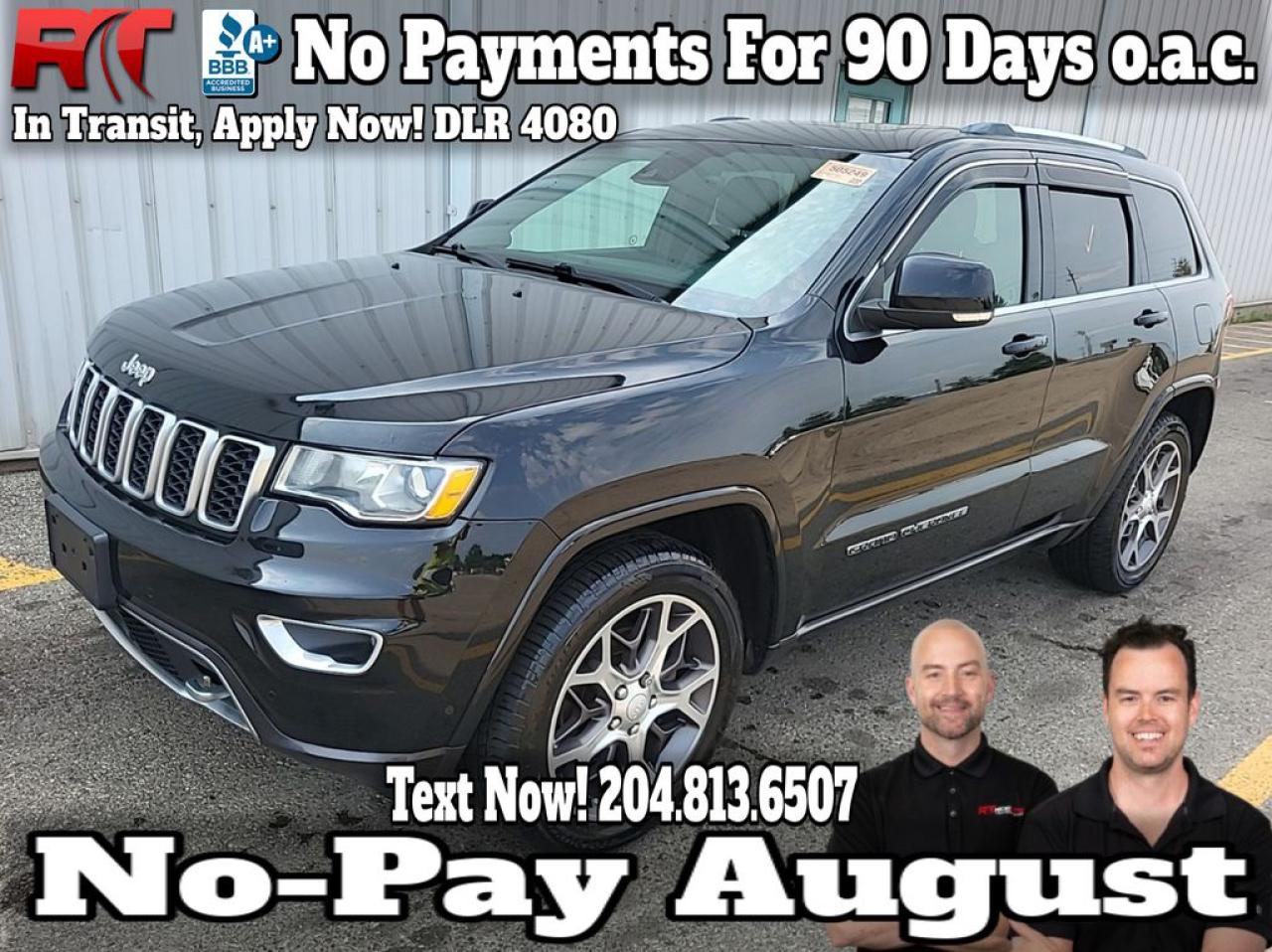 Used 2018 Jeep Grand Cherokee Sterling Edition for sale in Winnipeg, MB