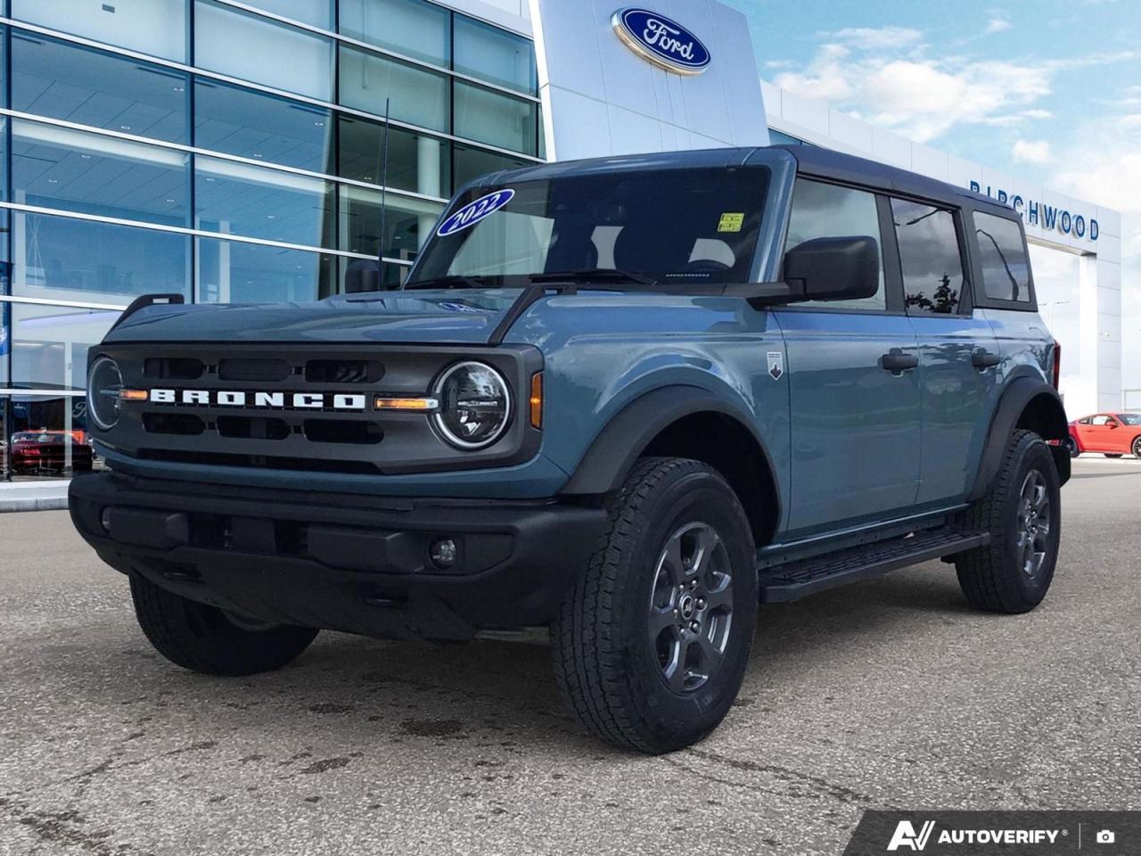 Used 2022 Ford Bronco Big Bend Accident Free | Hard Top | Low Kilometers for sale in Winnipeg, MB