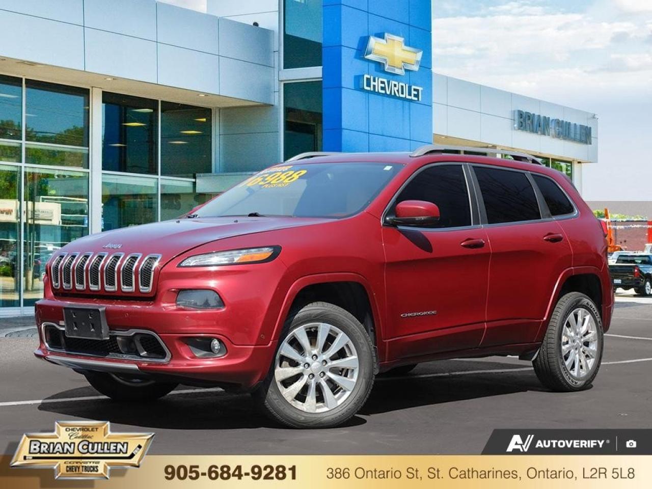 2017 Jeep Cherokee Overland 4WD 4dr Overland Photo0