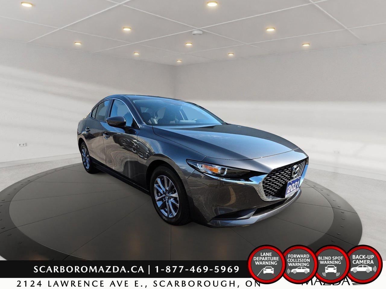 Used 2021 Mazda MAZDA3 CPO|AUTO|SEDAN|CLEAN CARFAX for sale in Scarborough, ON