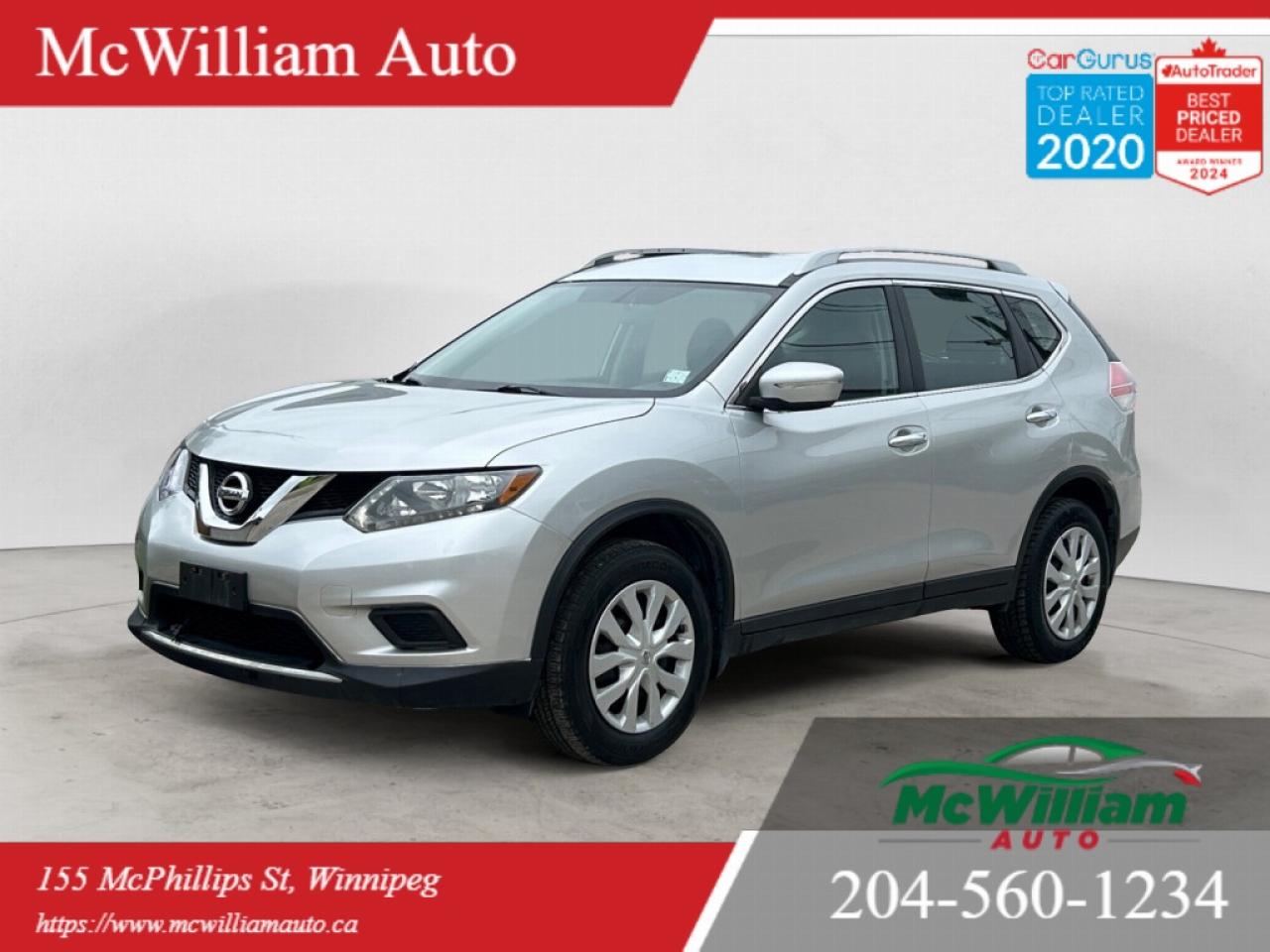 Used 2014 Nissan Rogue S 4dr All-wheel Drive CVT for sale in Winnipeg, MB