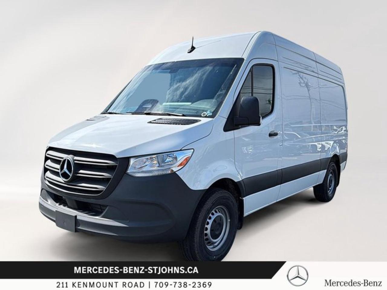 New 2025 Mercedes-Benz Sprinter Cargo Van 2500 Standard Roof I4 Diesel 144 (C) for sale in St. John's, NL