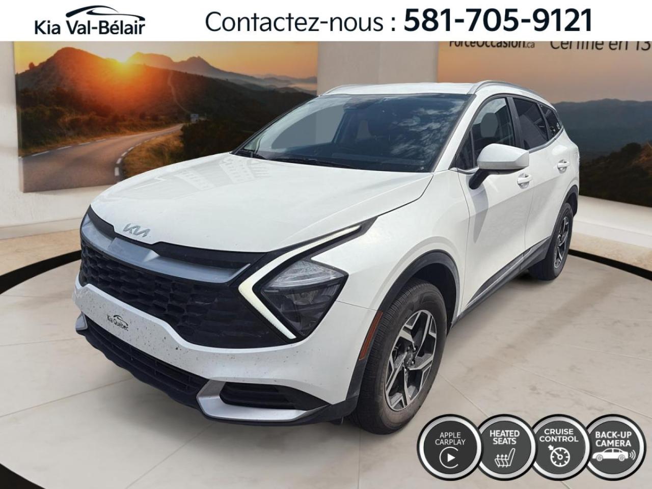 Used 2023 Kia Sportage LX *AWD *CRUISE *CAMERA *CARPLAY *SIEGES CHAUFF for sale in Québec, QC