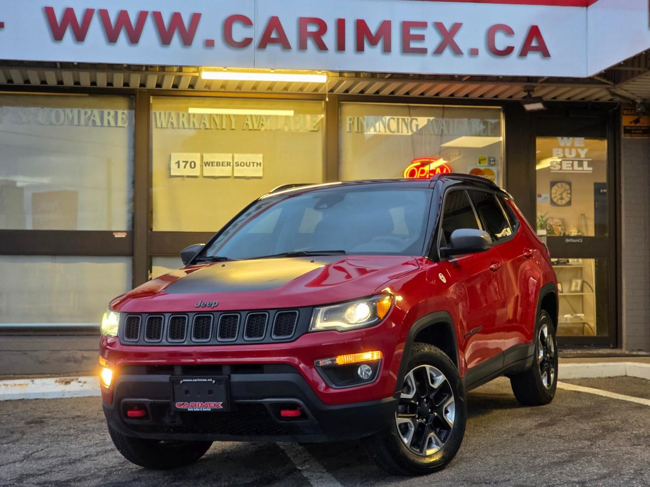 2018 Jeep Compass Trailhawk NAVI | Leather | Sunroof | Backup Camera | Heated Seats Photo0