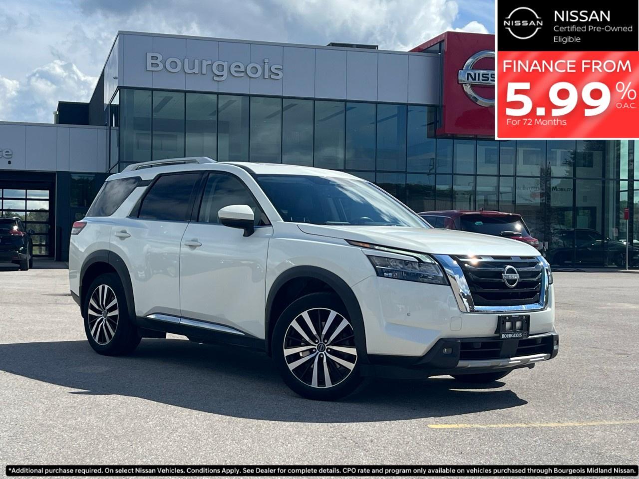 Used 2023 Nissan Pathfinder Platinum 4WD for sale in Midland, ON