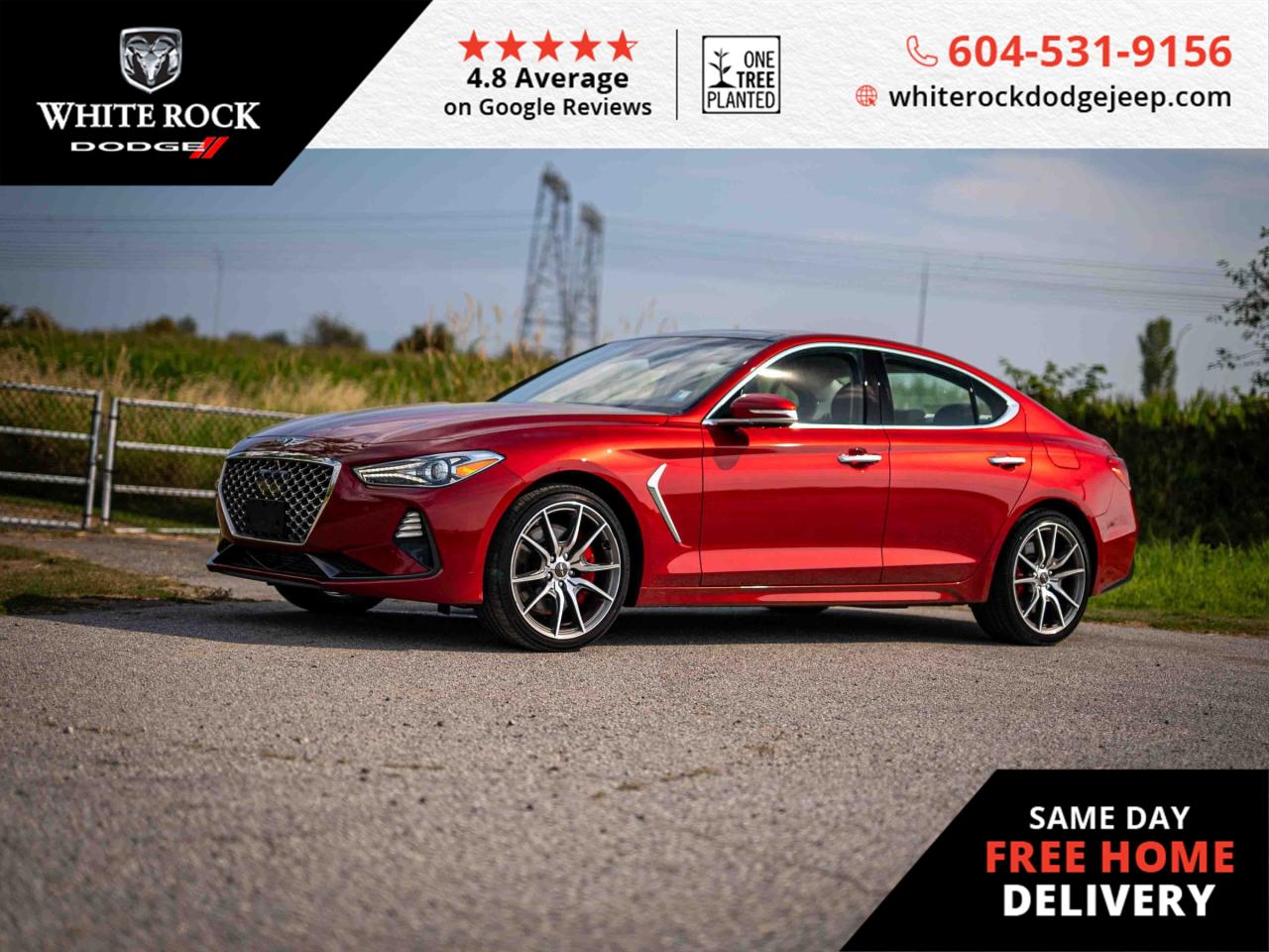 Used 2020 Genesis G70 3.3T Sport for sale in Surrey, BC