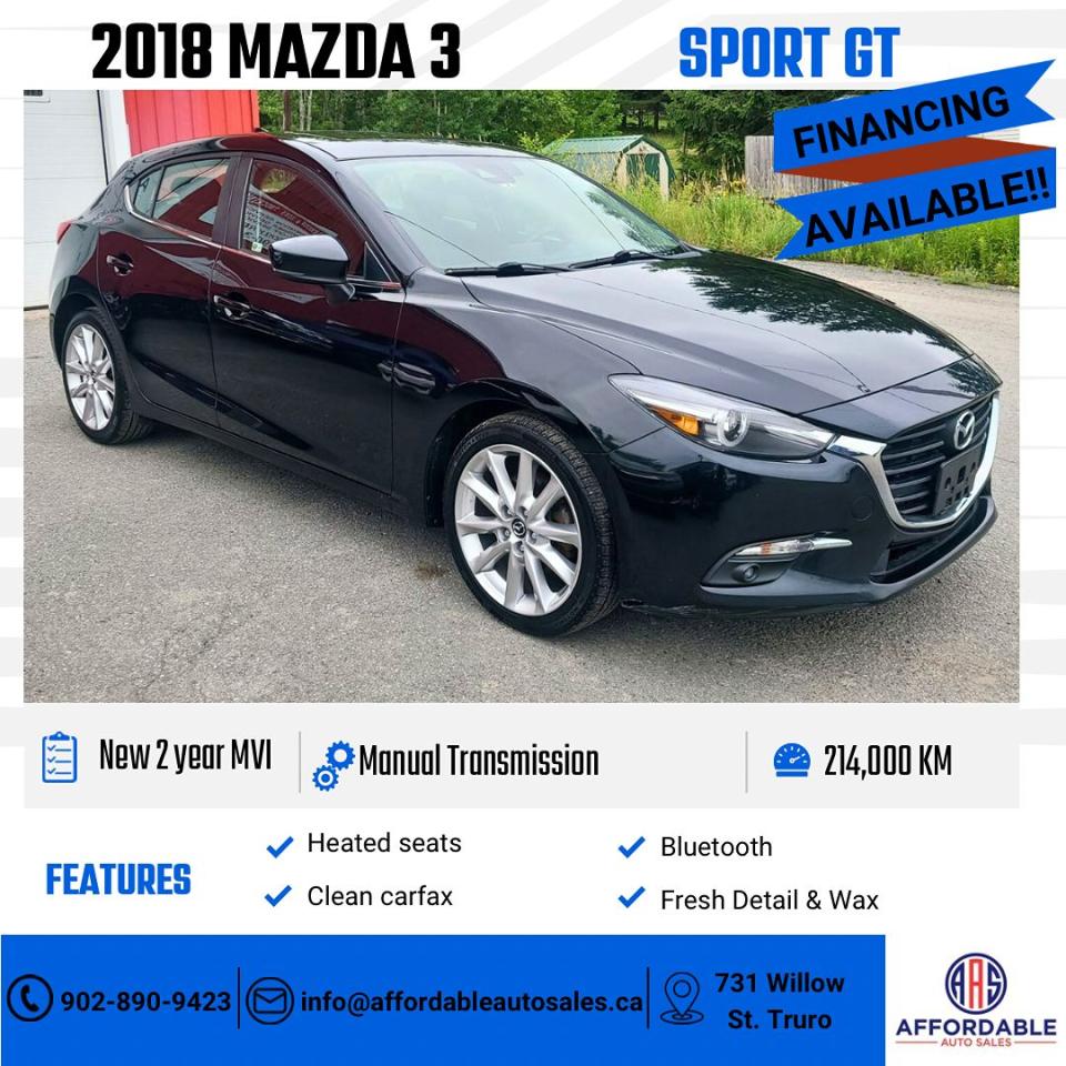 Used 2018 Mazda MAZDA3 GT for sale in Truro, NS