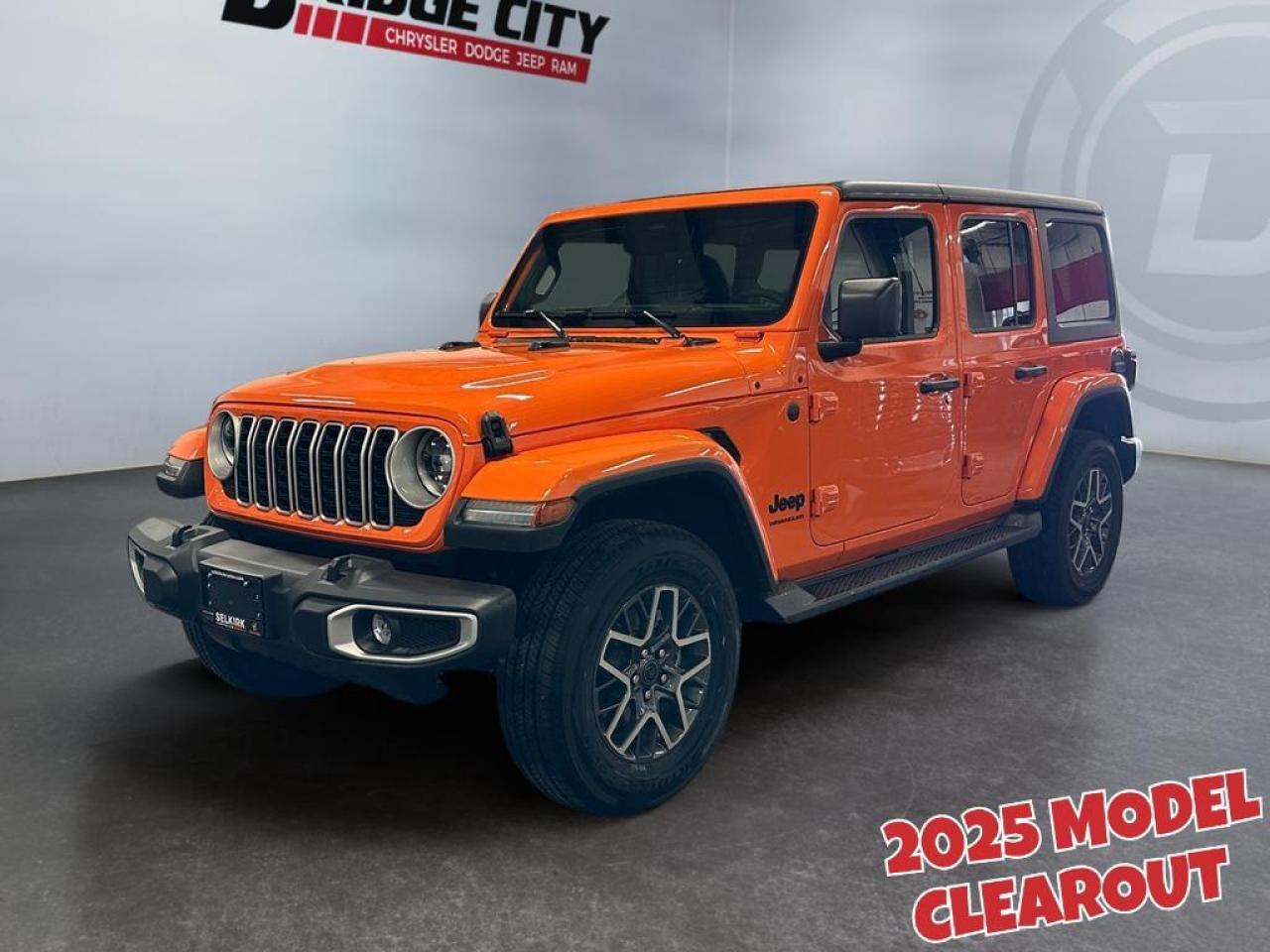 New 2025 Jeep Wrangler Sahara - Heated Seats -  Remote Start for sale in Lethbridge, AB