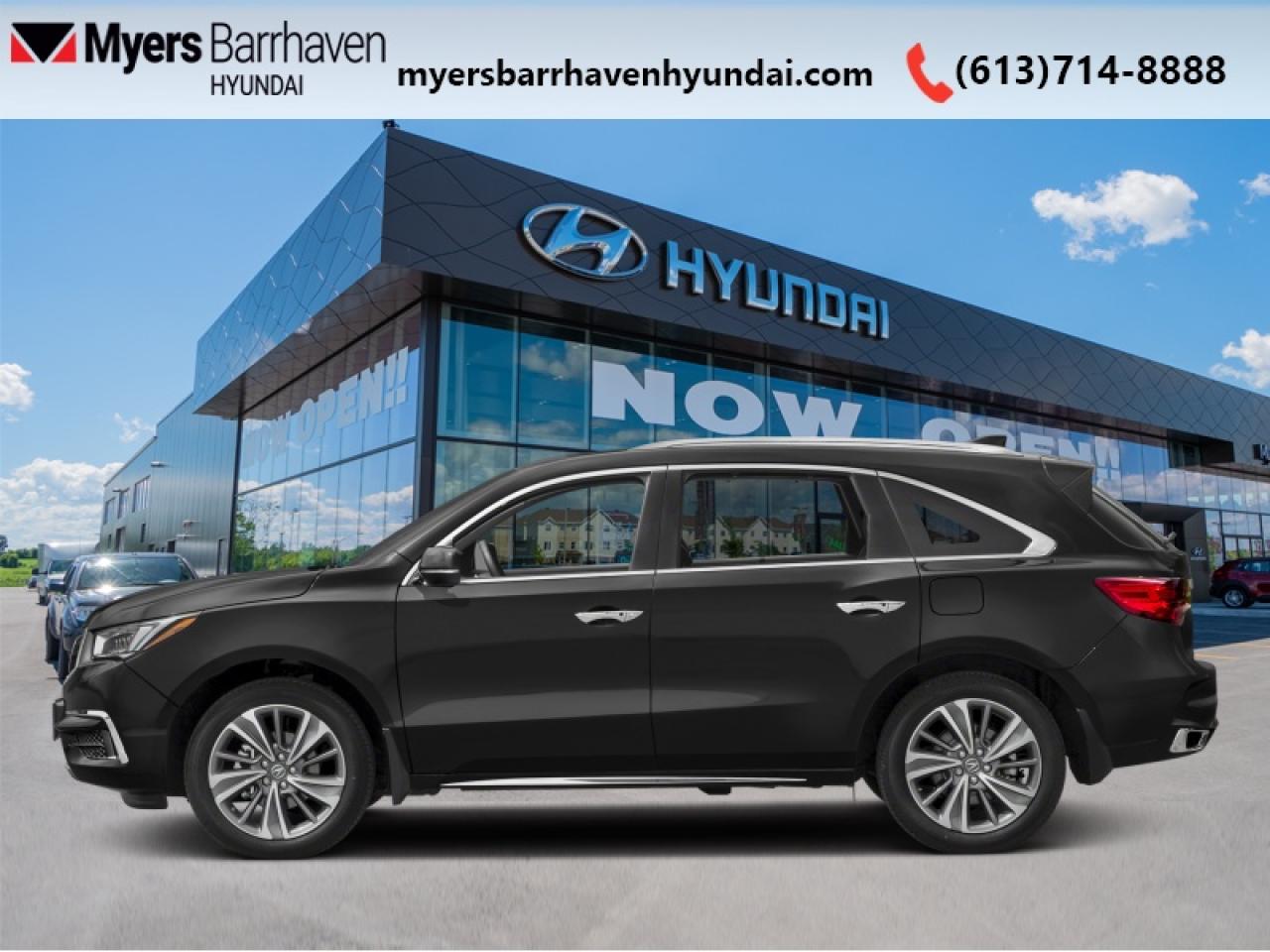 Used 2017 Acura MDX Elite 6 Passenger  - Sunroof -  Cooled Seats for sale in Nepean, ON