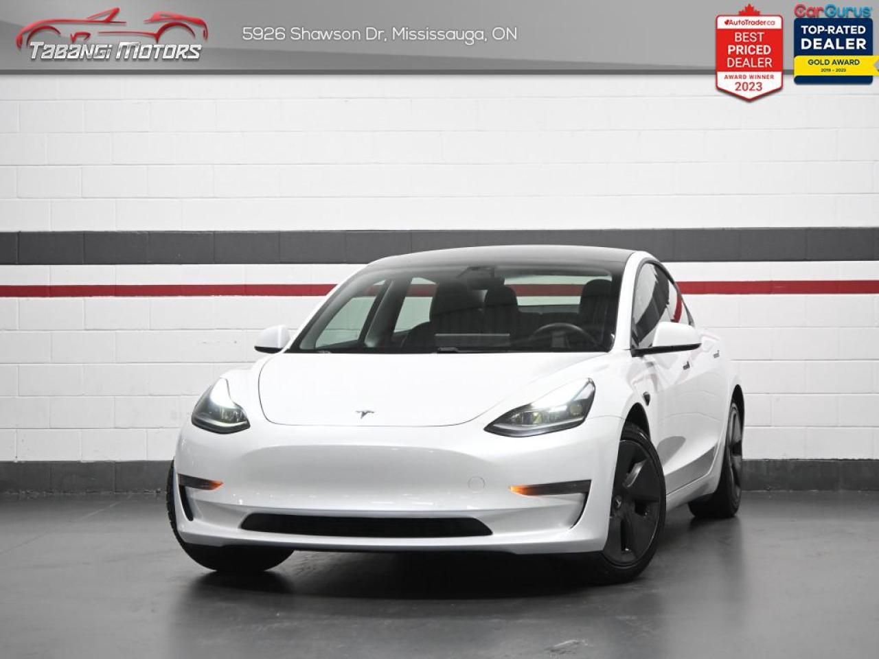Used 2021 Tesla Model 3 Standard Range Plus   No Accident Leather Autopilot Navigation Glass Roof for sale in Mississauga, ON