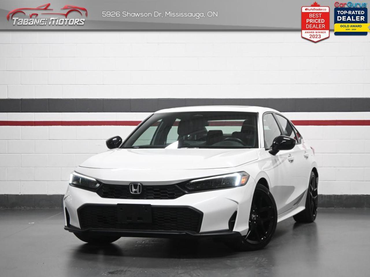Used 2025 Honda Civic Sport  No Accident Carplay Adaptive Cruise Sunroof Remote Start for sale in Mississauga, ON