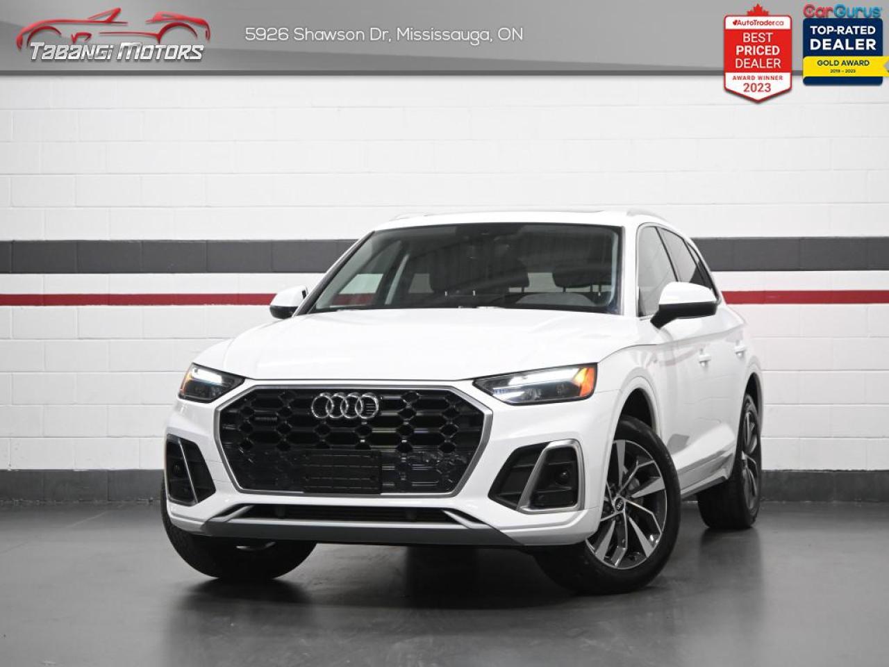 Used 2021 Audi Q5 Progressiv  S-Line No Accident Digital Dash Navigation Panoramic Roof for sale in Mississauga, ON
