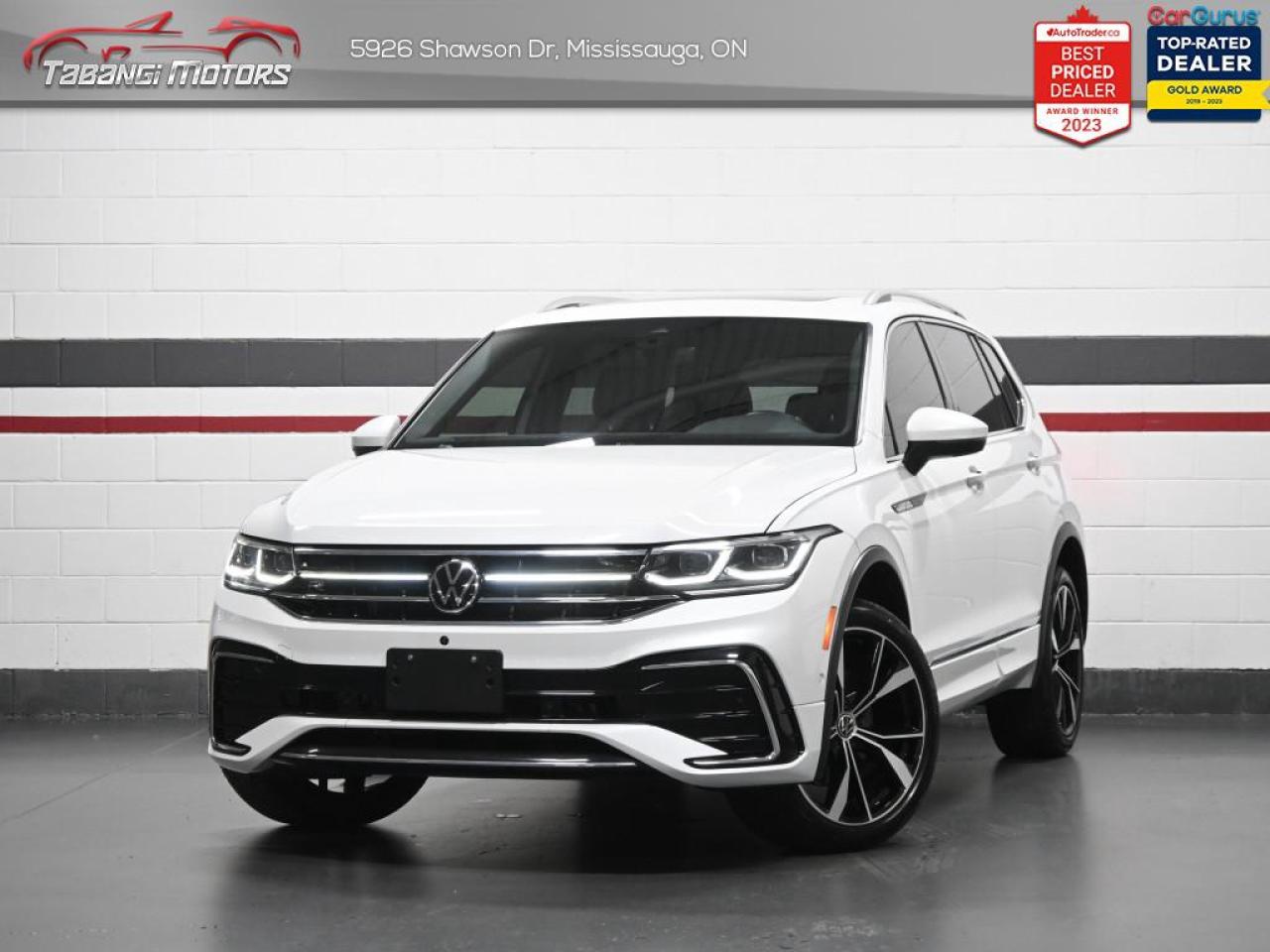 Used 2022 Volkswagen Tiguan Highline R-Line  R-Line No Accident Leather Ambient Light Fender for sale in Mississauga, ON
