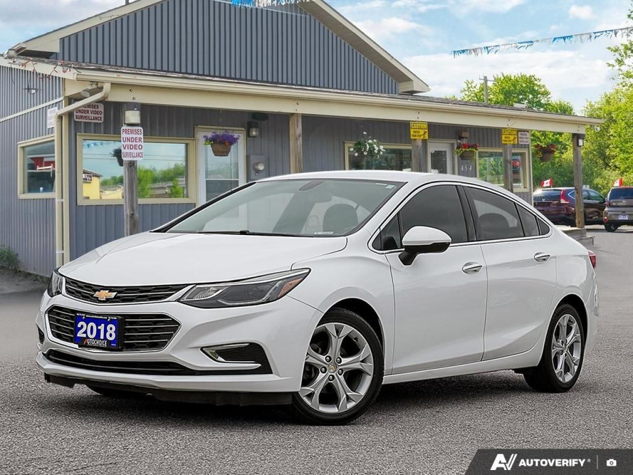 Used 2018 Chevrolet Cruze Premier, REMOTE START, LEATHER INT,H/SEATS&S.WHEEL for sale in Orillia, ON