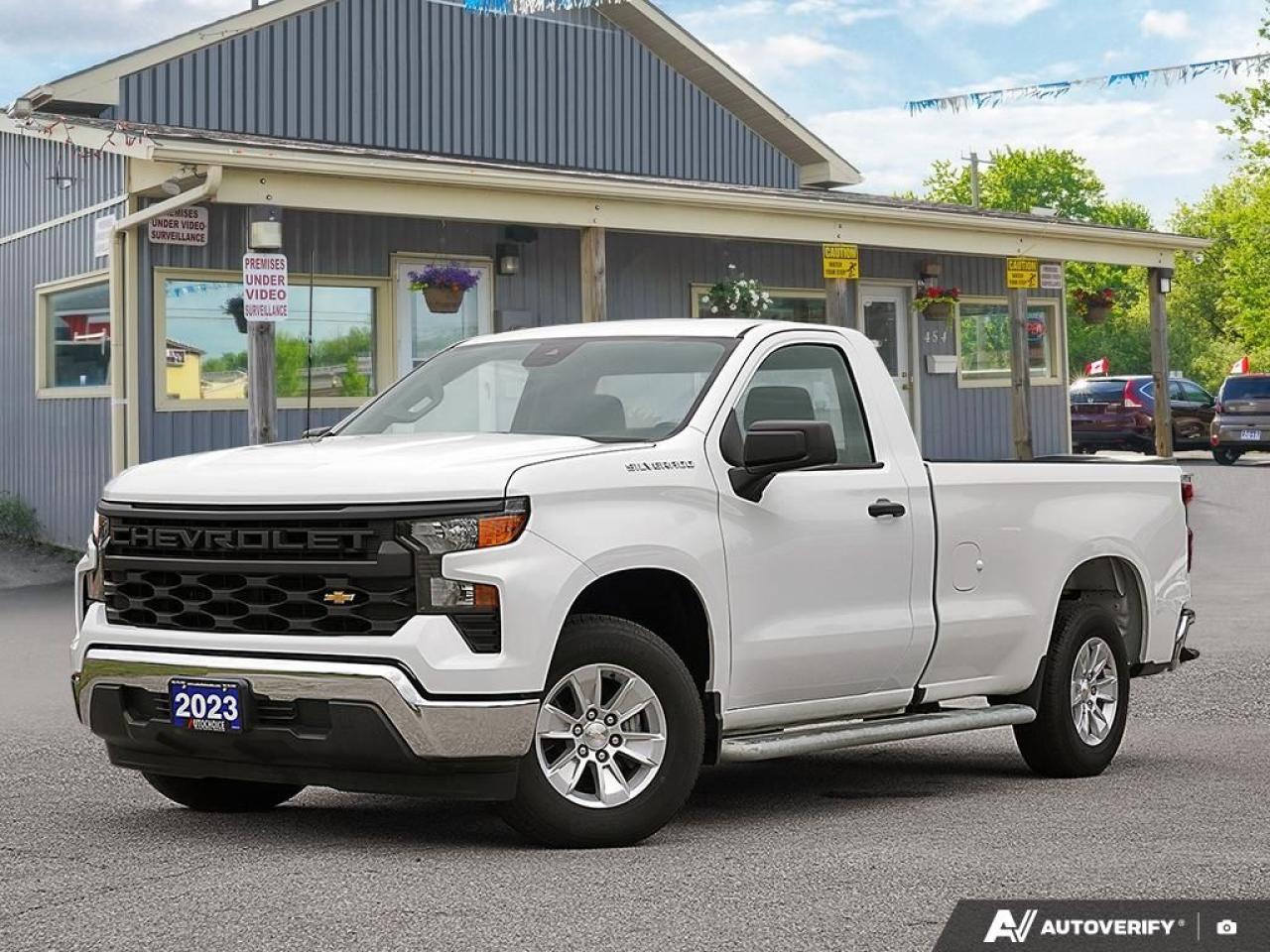 Used 2023 Chevrolet Silverado 1500 Work Truck, LOW KM'S, LONG BOX, R/V CAM,PWR T/GATE for sale in Orillia, ON