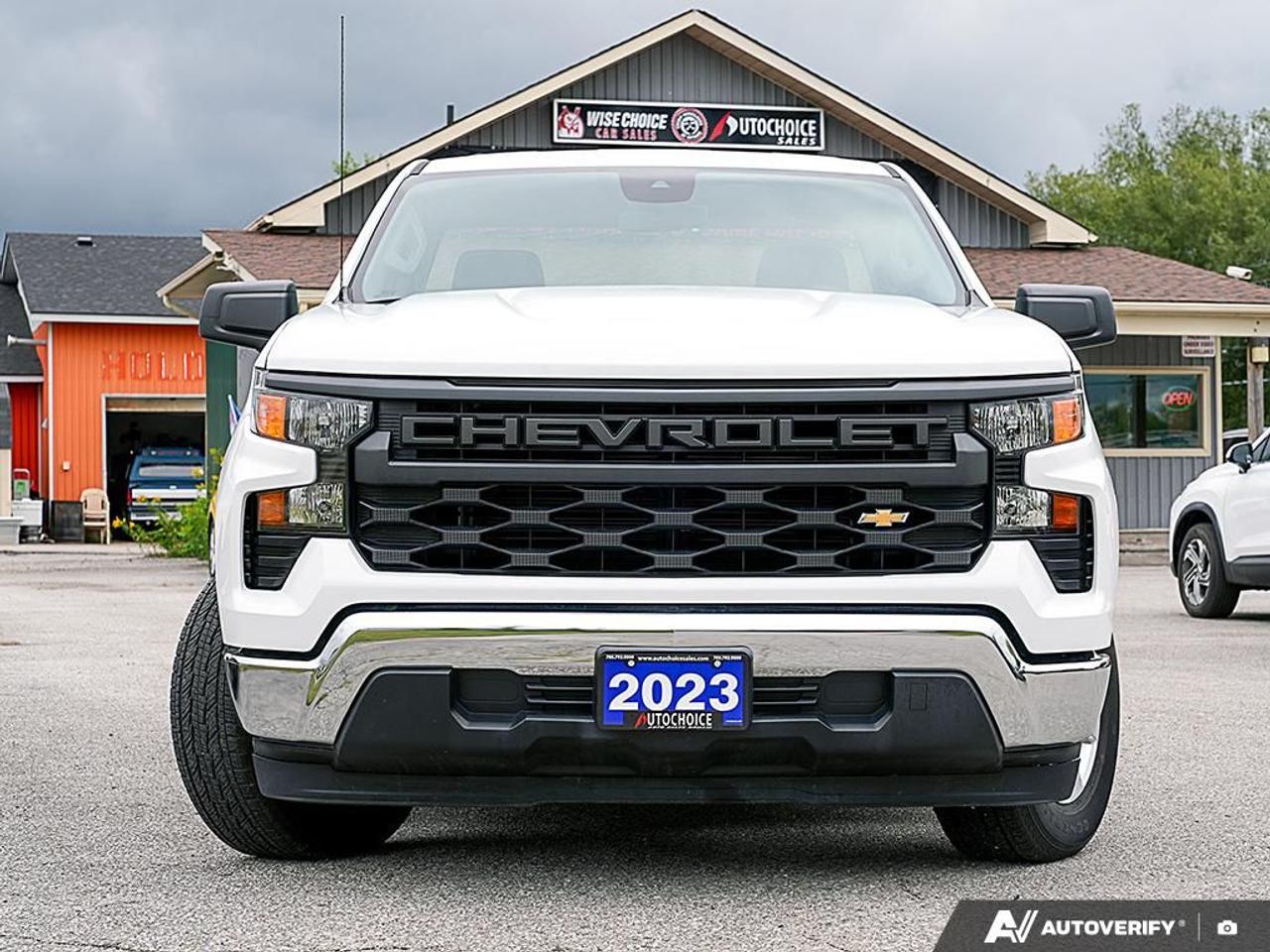 2023 Chevrolet Silverado 1500 Work Truck, LOW KM'S, LONG BOX, R/V CAM,PWR T/GATE Photo