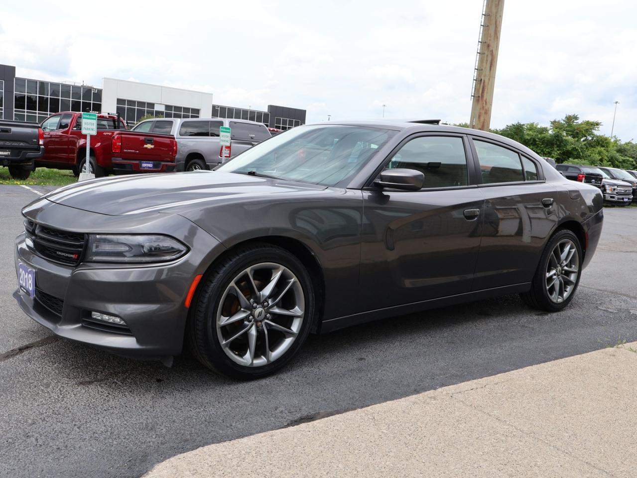 2018 Dodge Charger SXT PLUS CERTIFIED *DODGE MAINTAIN* CAMERA SUNROOF P.SENSORS BLUETOOTH CRUISE ALLOYS ALPINE AUDIO - Photo #3
