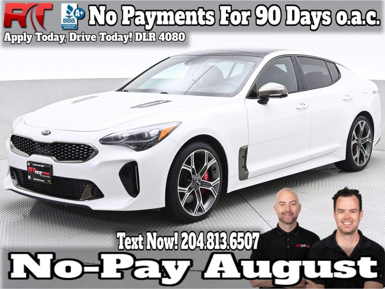 Used 2018 Kia Stinger GT Limited for sale in Winnipeg, MB