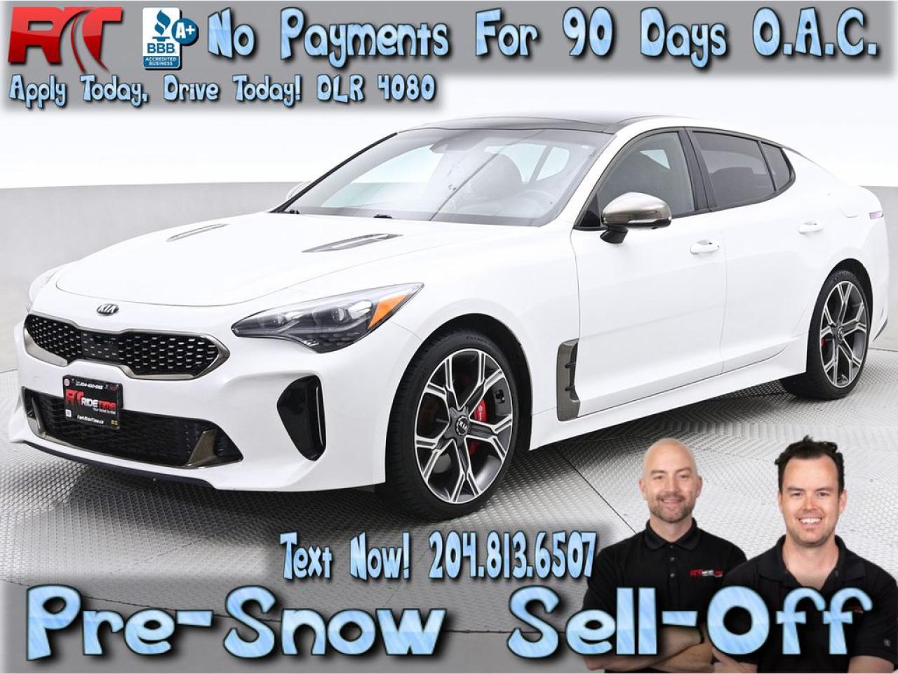 Used 2018 Kia Stinger GT Limited for sale in Winnipeg, MB