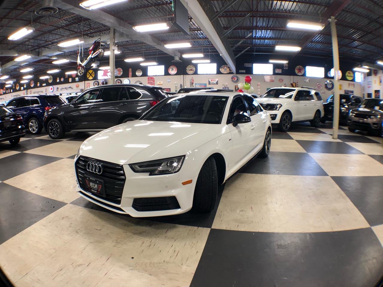 2018 Audi A4 PROGRESSIVE S-LINE AWD LEATHER SUNROOF B/SPOT CAME