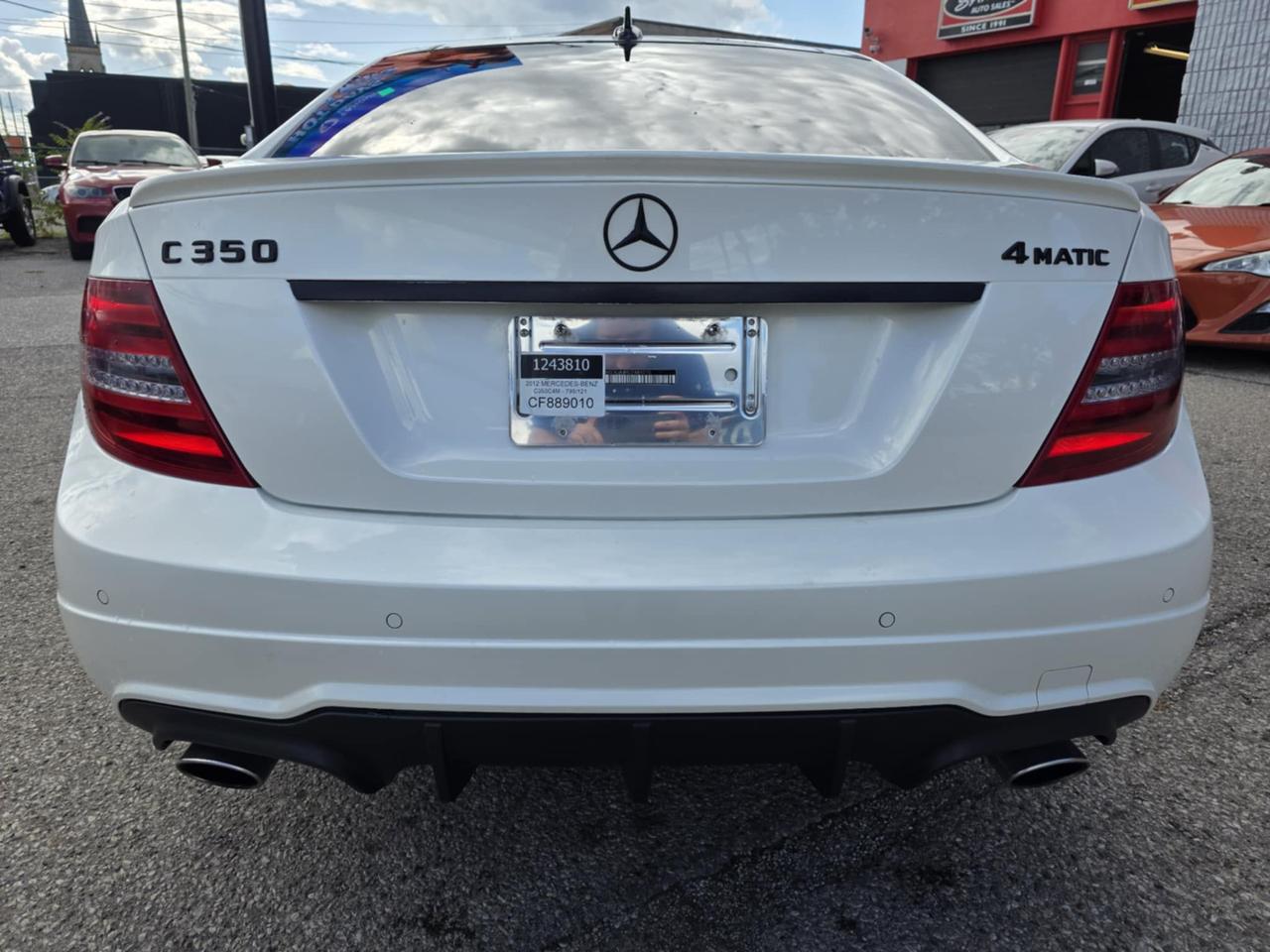 2012 Mercedes-Benz C-Class C350 Coupe 4MATIC Photo